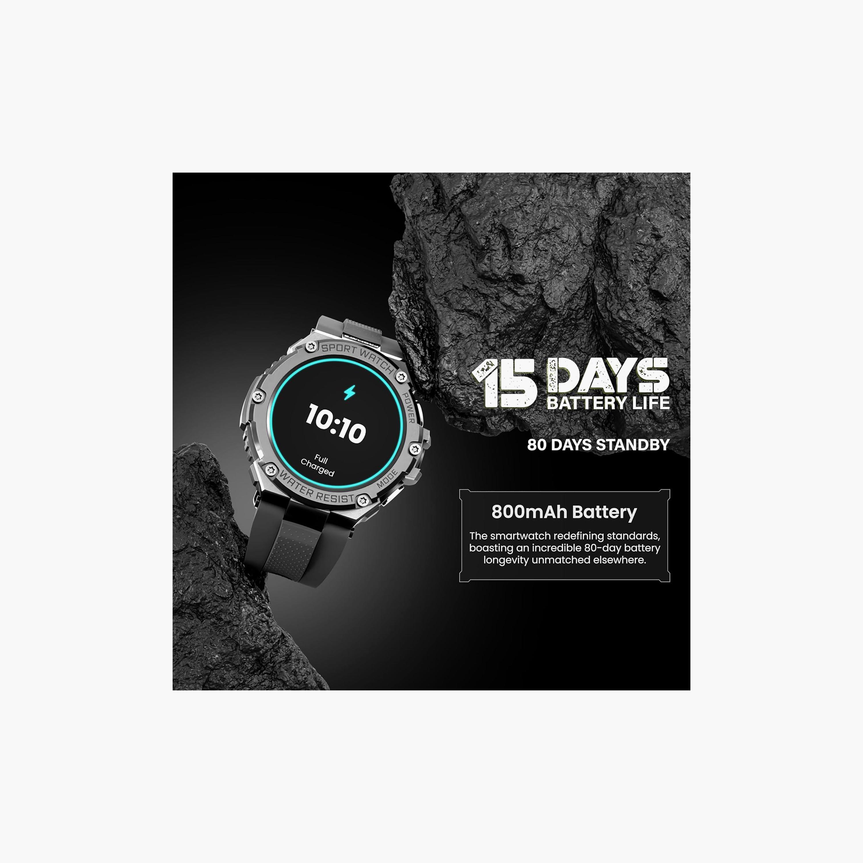 بروميت ساعة ذكية متينة 40 مم للرجال | XWATCH-R19-men-watchesandjewellery-watches-image-4