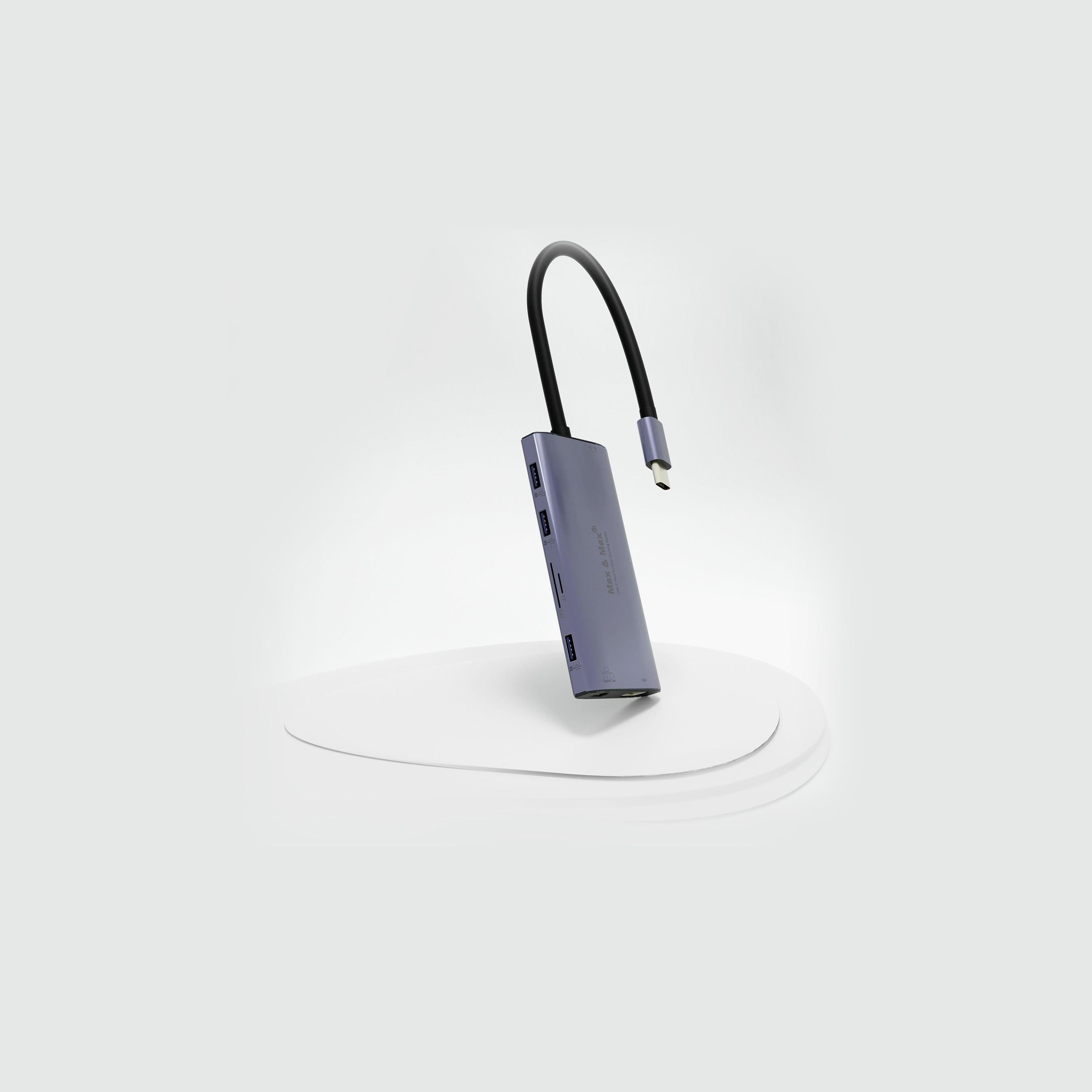 ماكس آند ماكس موزع 12 في 1 بمنفذ HDMI مزدوج | MX1201-electronics-accessories-computeraccesories-image-3