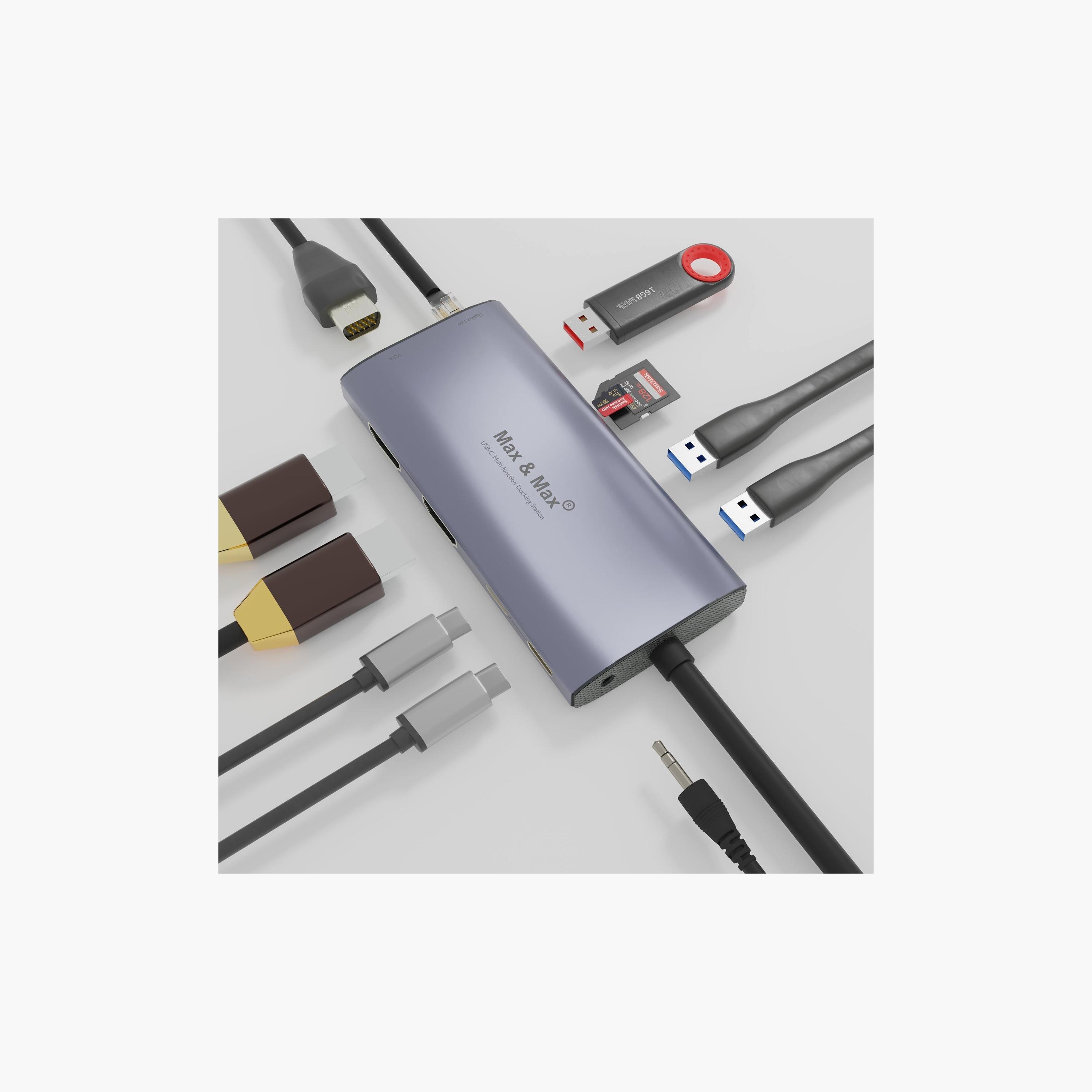 ماكس آند ماكس موزع 12 في 1 بمنفذ HDMI مزدوج | MX1201-electronics-accessories-computeraccesories-image-4