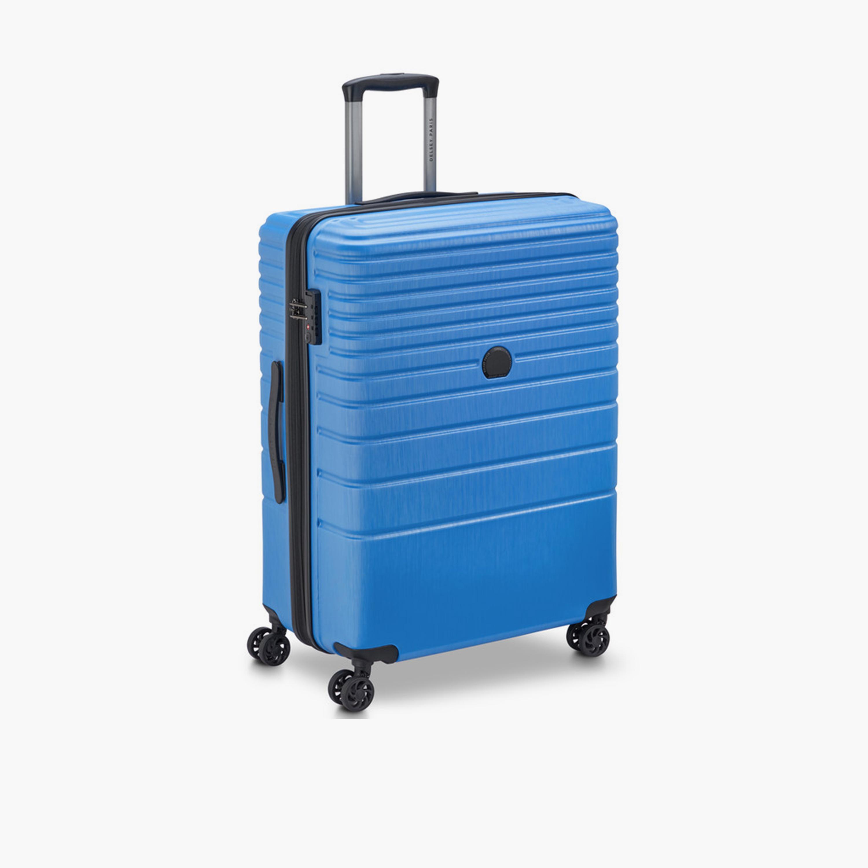 Delsey Alexandra 82 CM Large Check-in ABS Hard Sided 4-Wheeler Spinner Trolley Bag with TSA Lock-travel-luggagesandbags-luggage-image-6