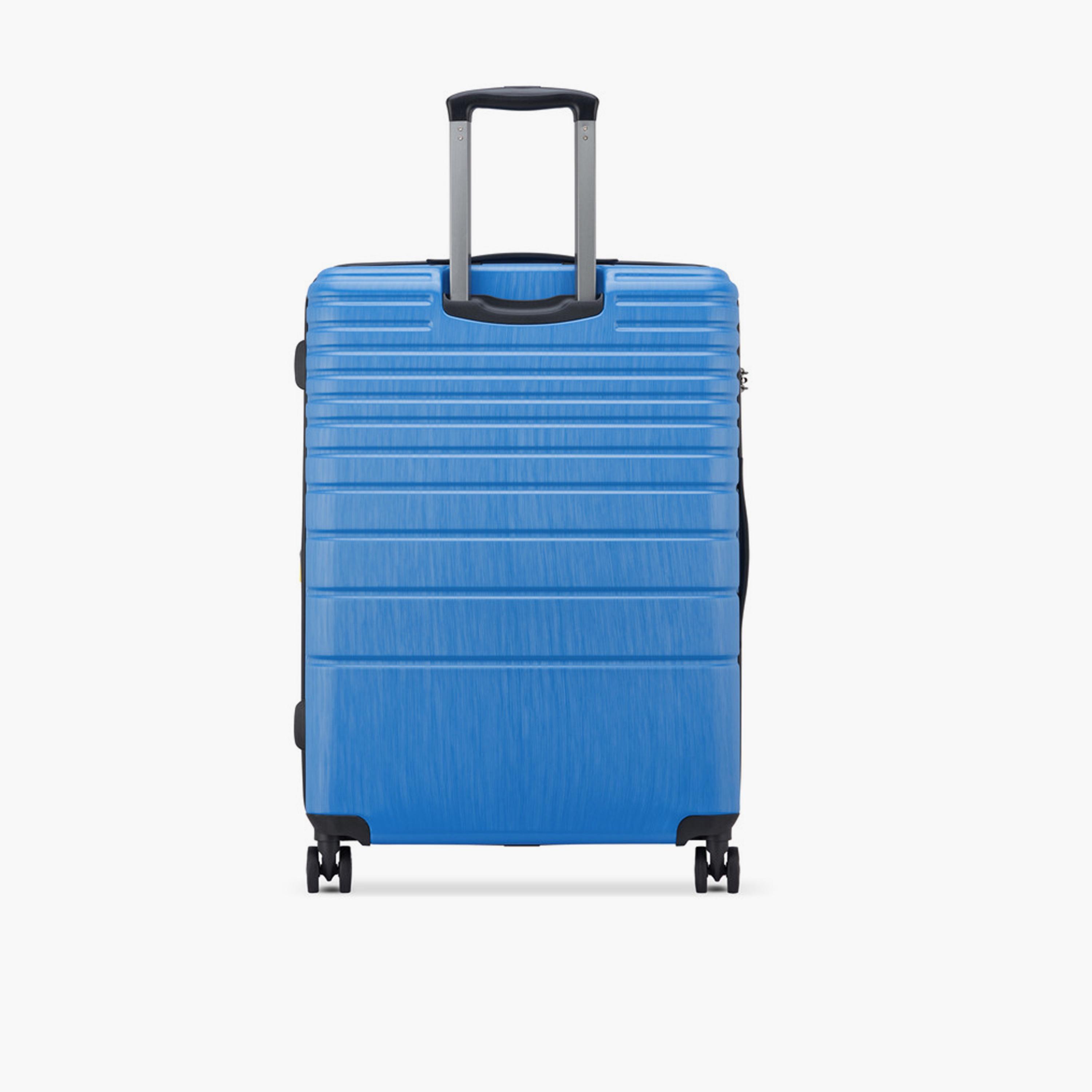 Delsey Alexandra 82 CM Large Check-in ABS Hard Sided 4-Wheeler Spinner Trolley Bag with TSA Lock-travel-luggagesandbags-luggage-image-8