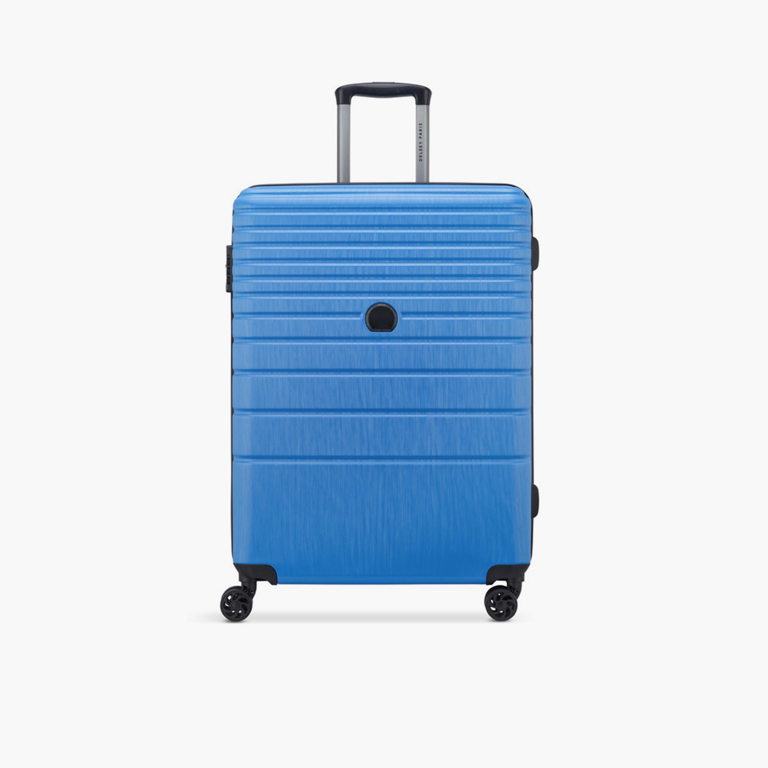 Delsey Alexandra 70 CM Medium Check-in ABS Hard Sided 4-Wheeler Spinner Trolley Bag with TSA Lock-travel-luggagesandbags-luggage-image-1