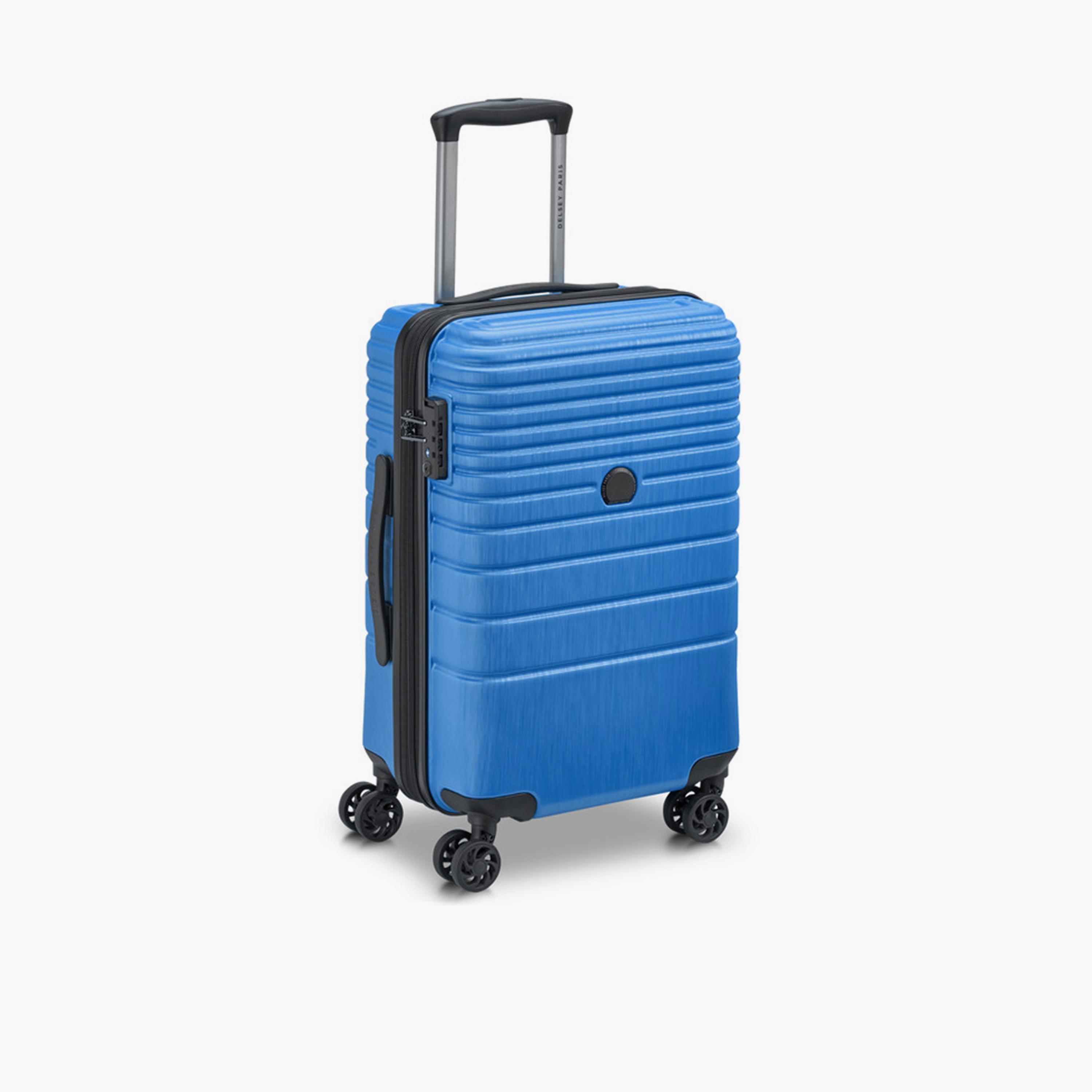 Delsey Alexandra 55 CM Small Cabin ABS Hard Sided 4-Wheeler Spinner Trolley Bag with TSA Lock-travel-luggagesandbags-luggage-image-5