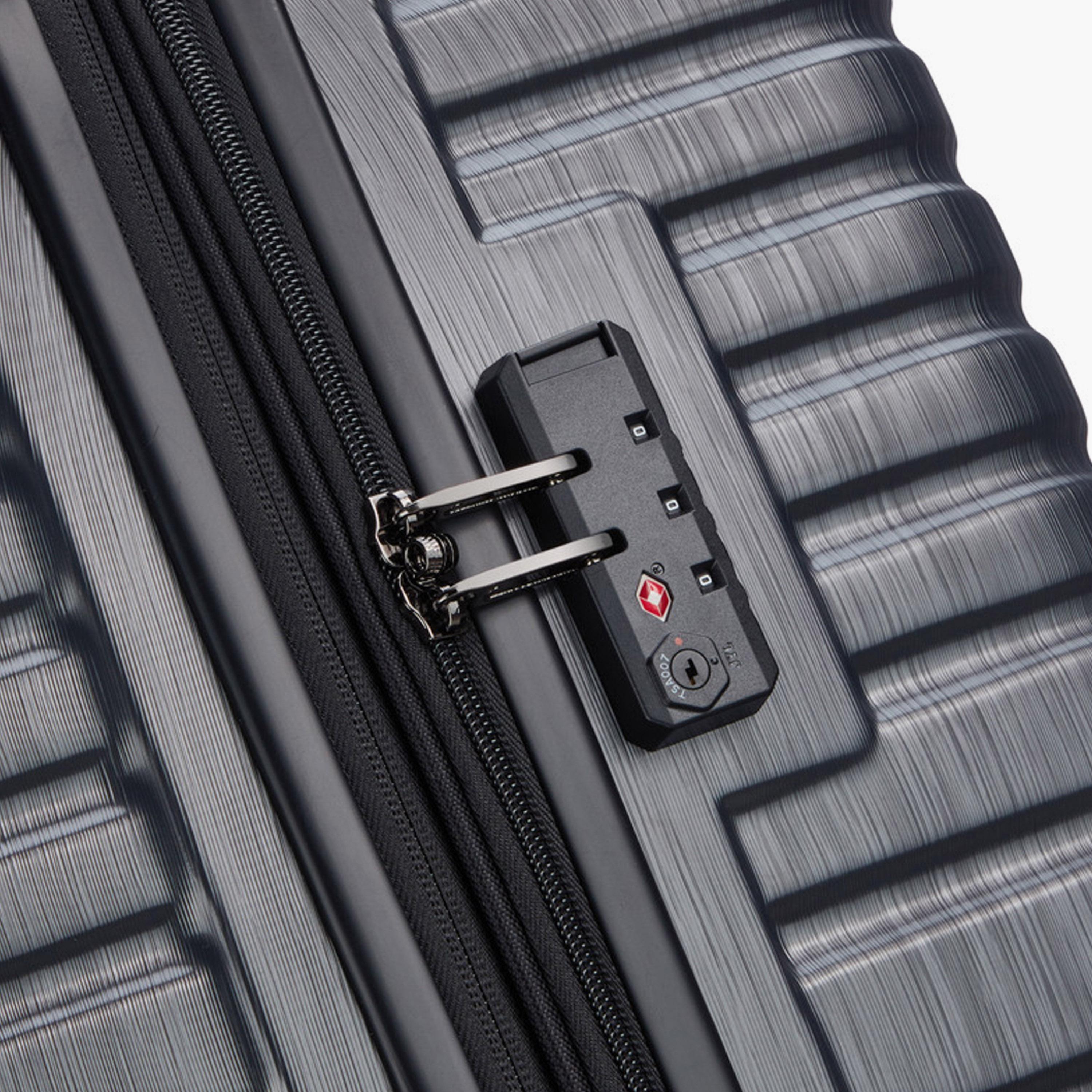 Delsey Alexandra 55 CM Small Cabin ABS Hard Sided 4-Wheeler Spinner Trolley Bag with TSA Lock-travel-luggagesandbags-luggage-image-8