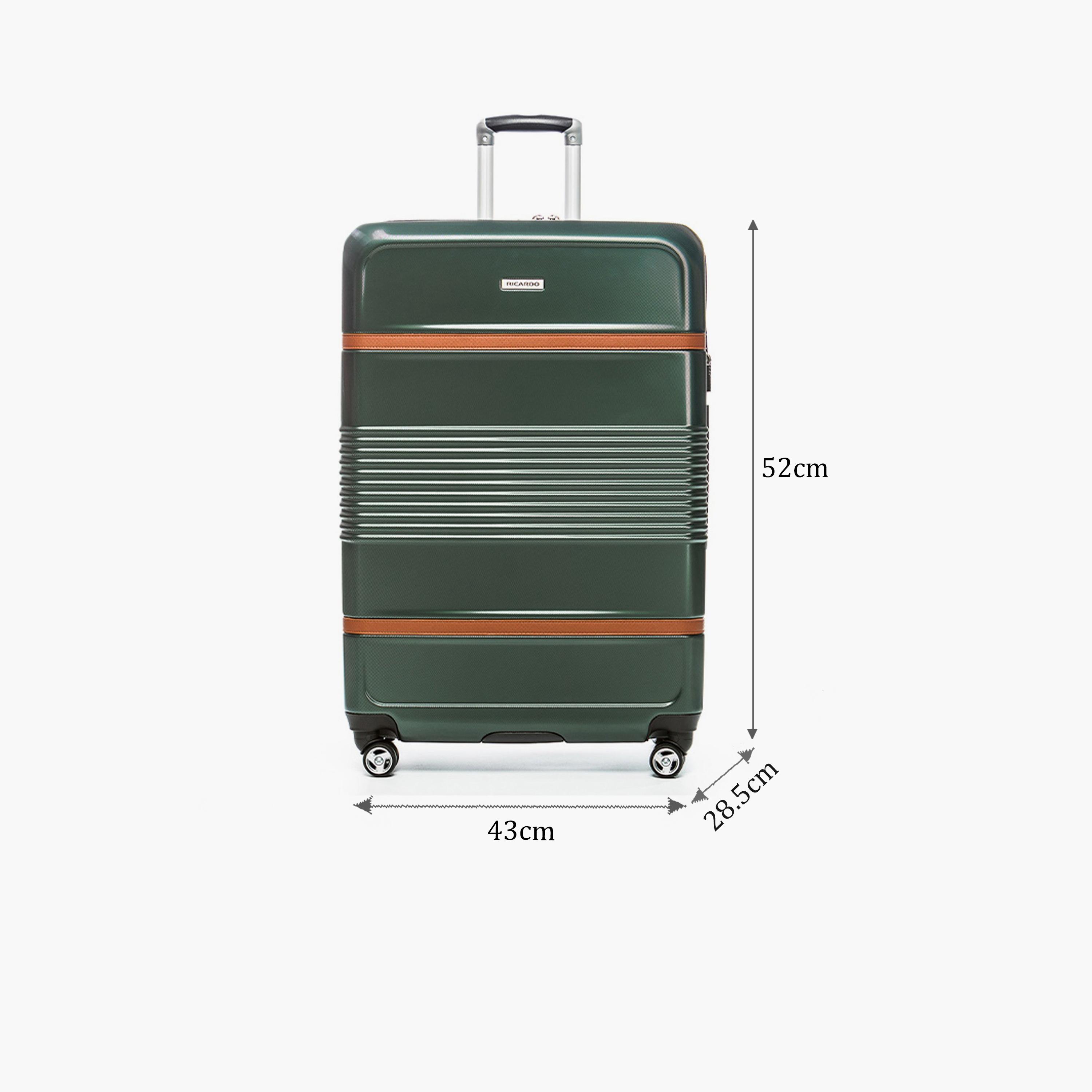 Ricardo Park West 52 CM Medium Check-in Polycarbonate with ABS Hard Sided 4-Wheeler Spinner Trolley Bag with TSA Lock-travel-luggagesandbags-luggage-image-2