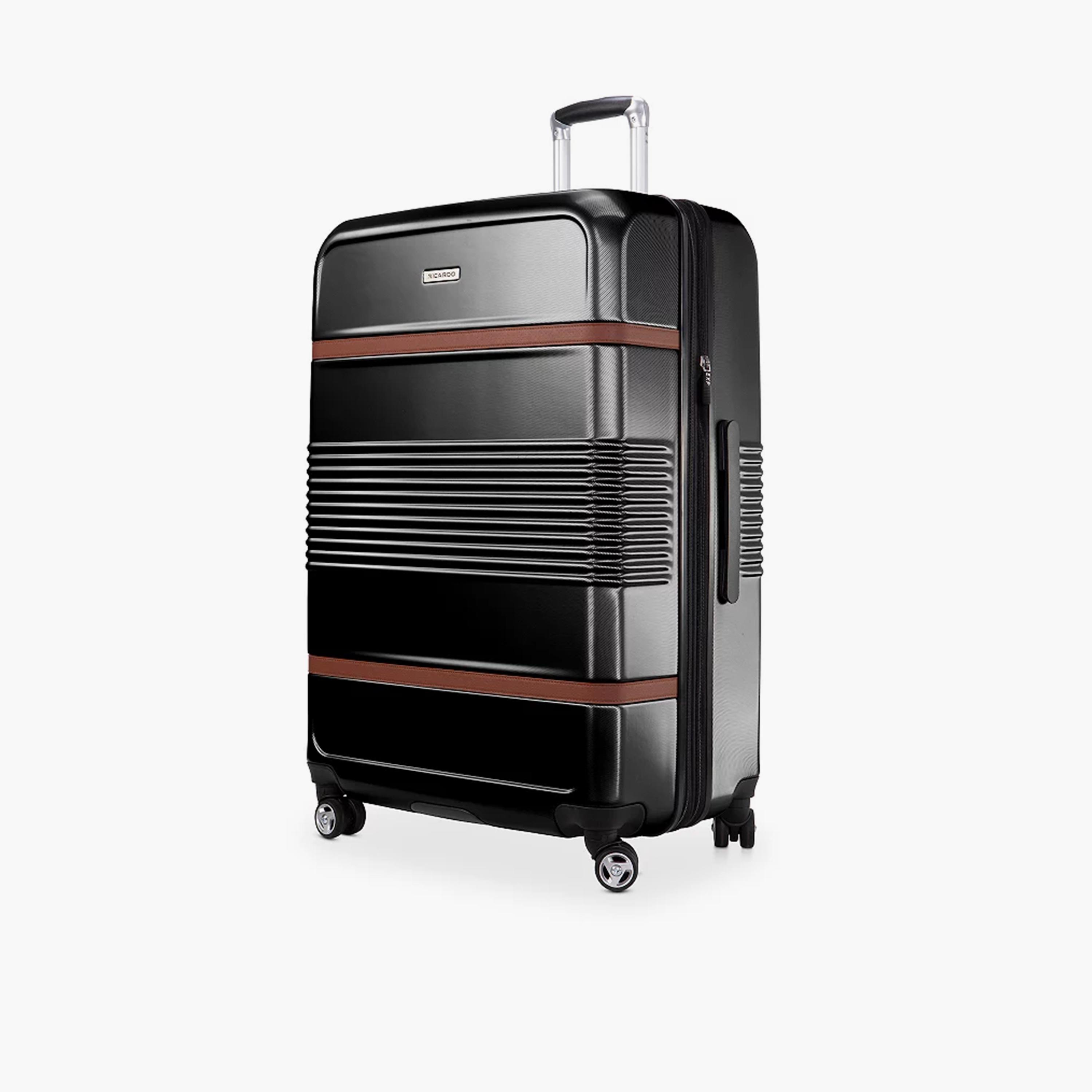 Ricardo Park West 62 CM Medium Check-in Polycarbonate with ABS Hard Sided 4-Wheeler Spinner Trolley Bag with TSA Lock-travel-luggagesandbags-luggage-image-1