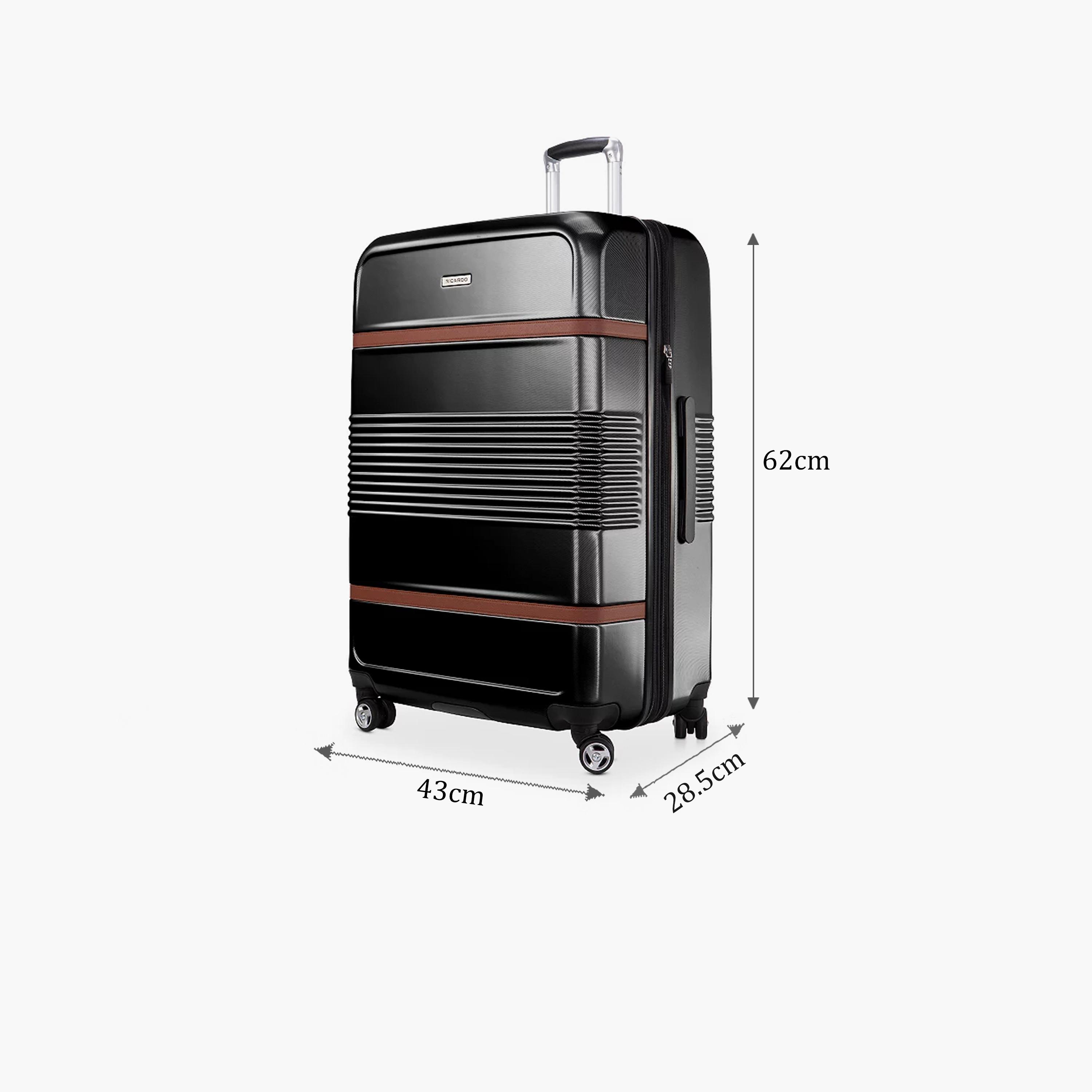 Ricardo Park West 62 CM Medium Check-in Polycarbonate with ABS Hard Sided 4-Wheeler Spinner Trolley Bag with TSA Lock-travel-luggagesandbags-luggage-image-2