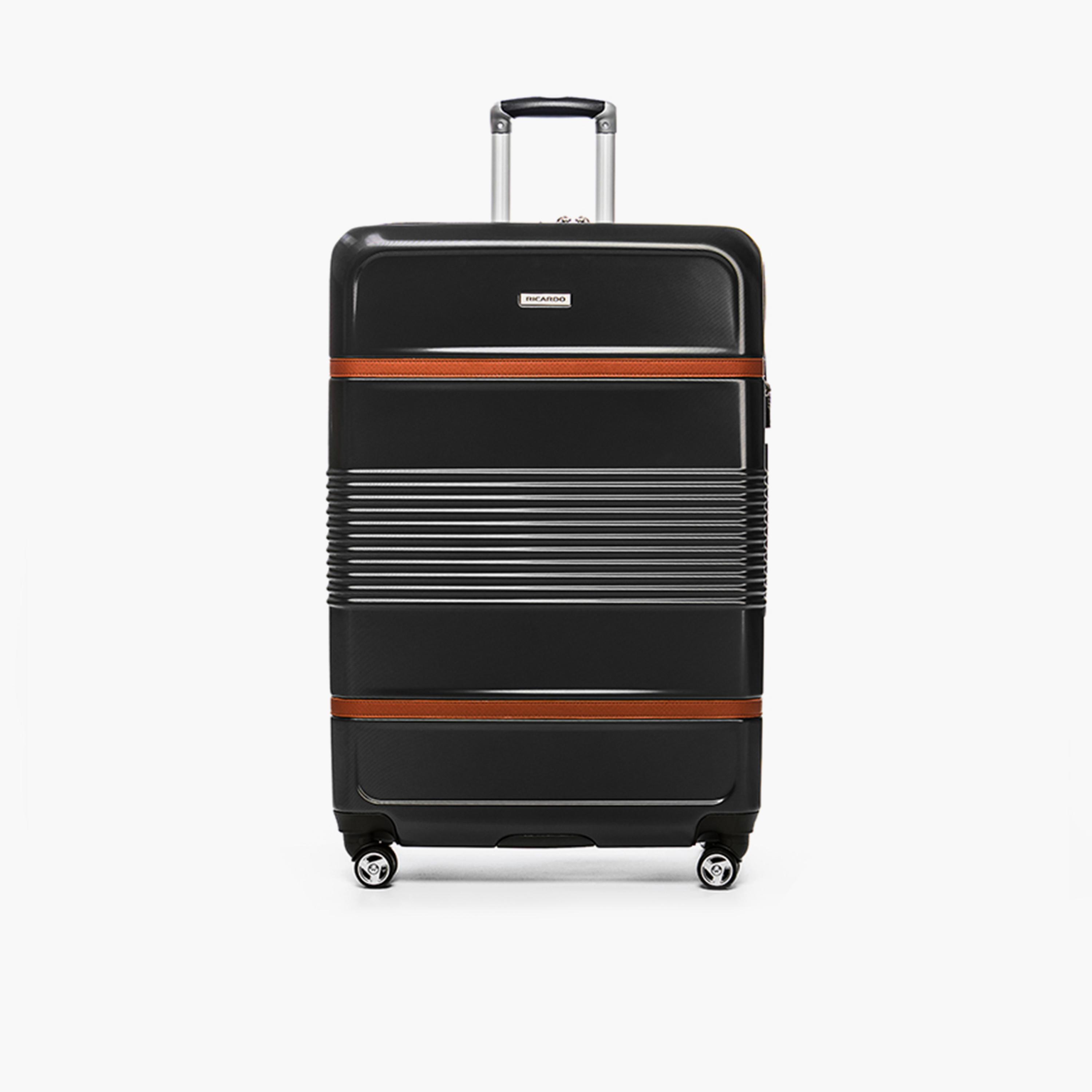 Ricardo Park West 73 CM Large Check-in Polycarbonate with ABS Hard Sided 4-Wheeler Spinner Trolley Bag with TSA Lock-travel-luggagesandbags-luggage-image-1