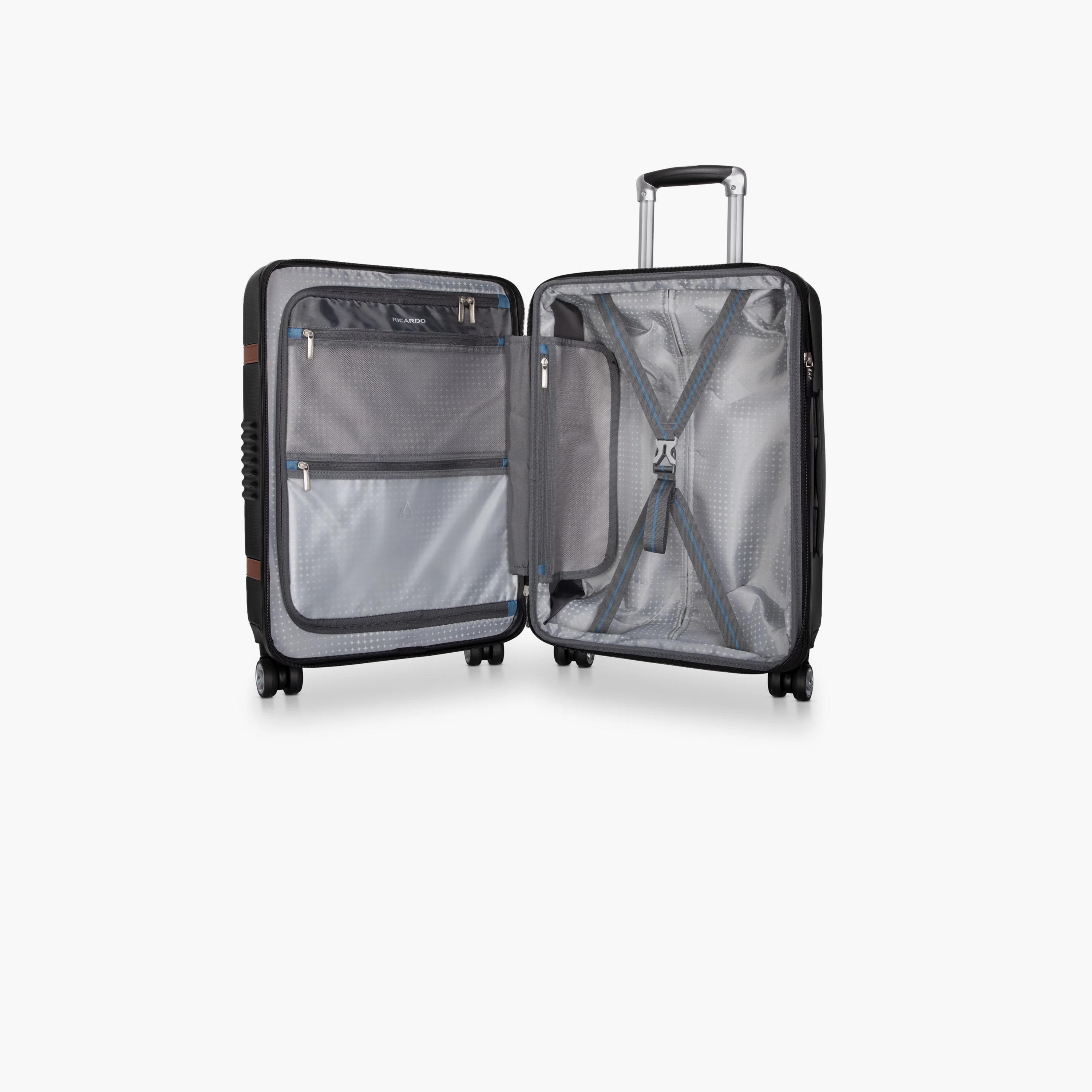 Ricardo Park West 62 CM Medium Check-in Polycarbonate with ABS Hard Sided 4-Wheeler Spinner Trolley Bag with TSA Lock-travel-luggagesandbags-luggage-image-9