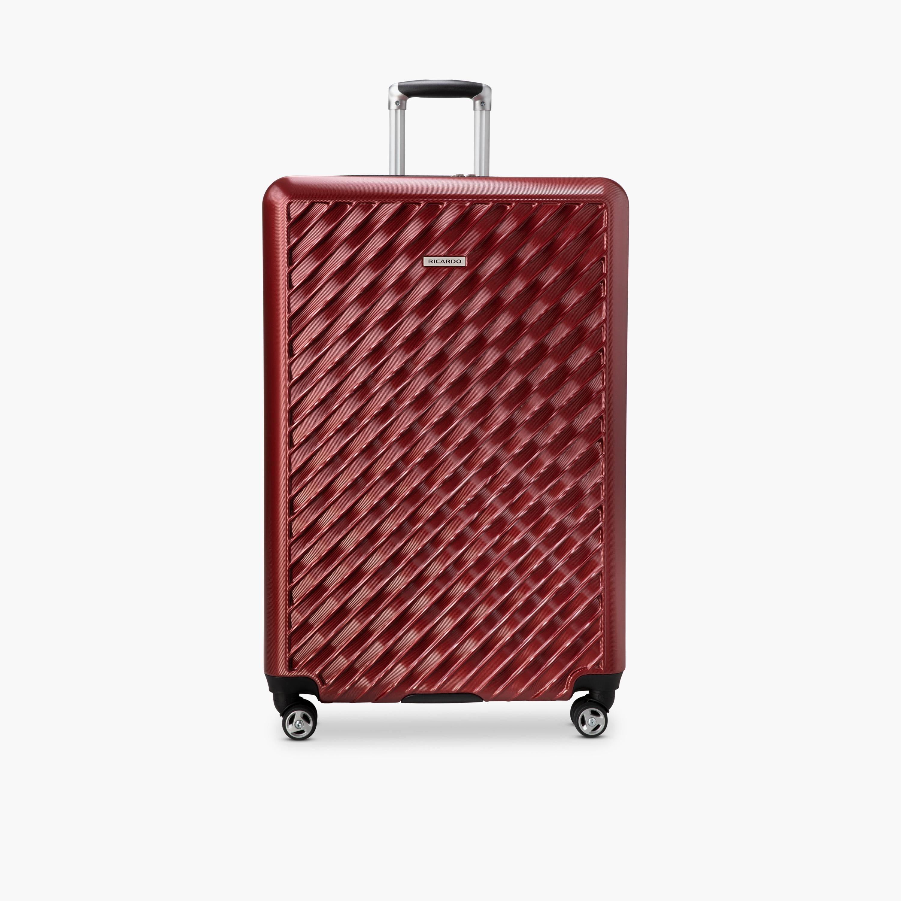Ricardo Melrose 73.5 CM Large Check-in Polypropylene Hard Sided 4-Wheeler Spinner Trolley Bag with TSA Lock-travel-luggagesandbags-luggage-image-1