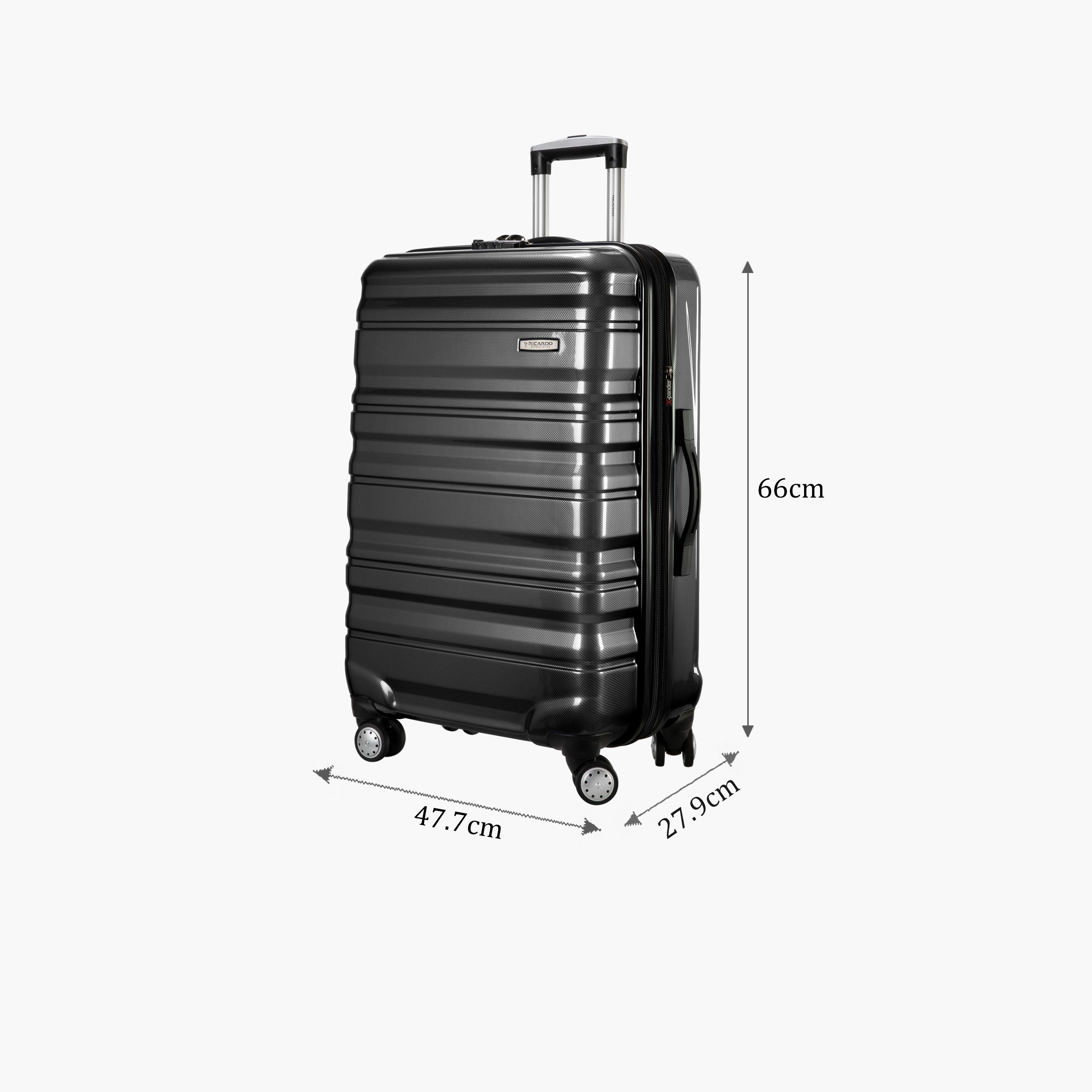Ricardo Piedmont 66 CM Medium Check-in Polypropylene Hard Sided 4-Wheeler Spinner Trolley Bag with TSA Lock-travel-luggagesandbags-luggage-image-2