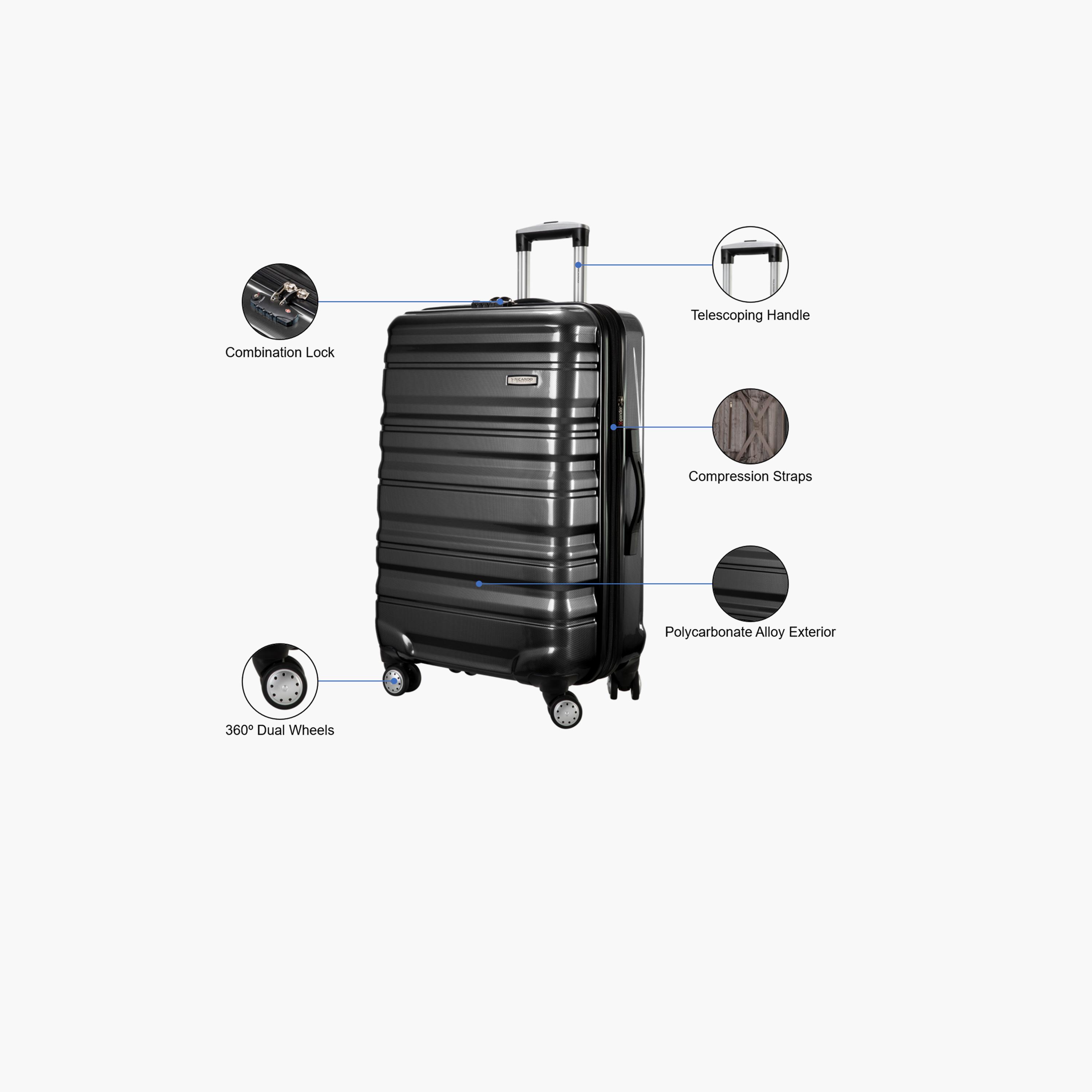 Ricardo Piedmont 66 CM Medium Check-in Polypropylene Hard Sided 4-Wheeler Spinner Trolley Bag with TSA Lock-travel-luggagesandbags-luggage-image-3