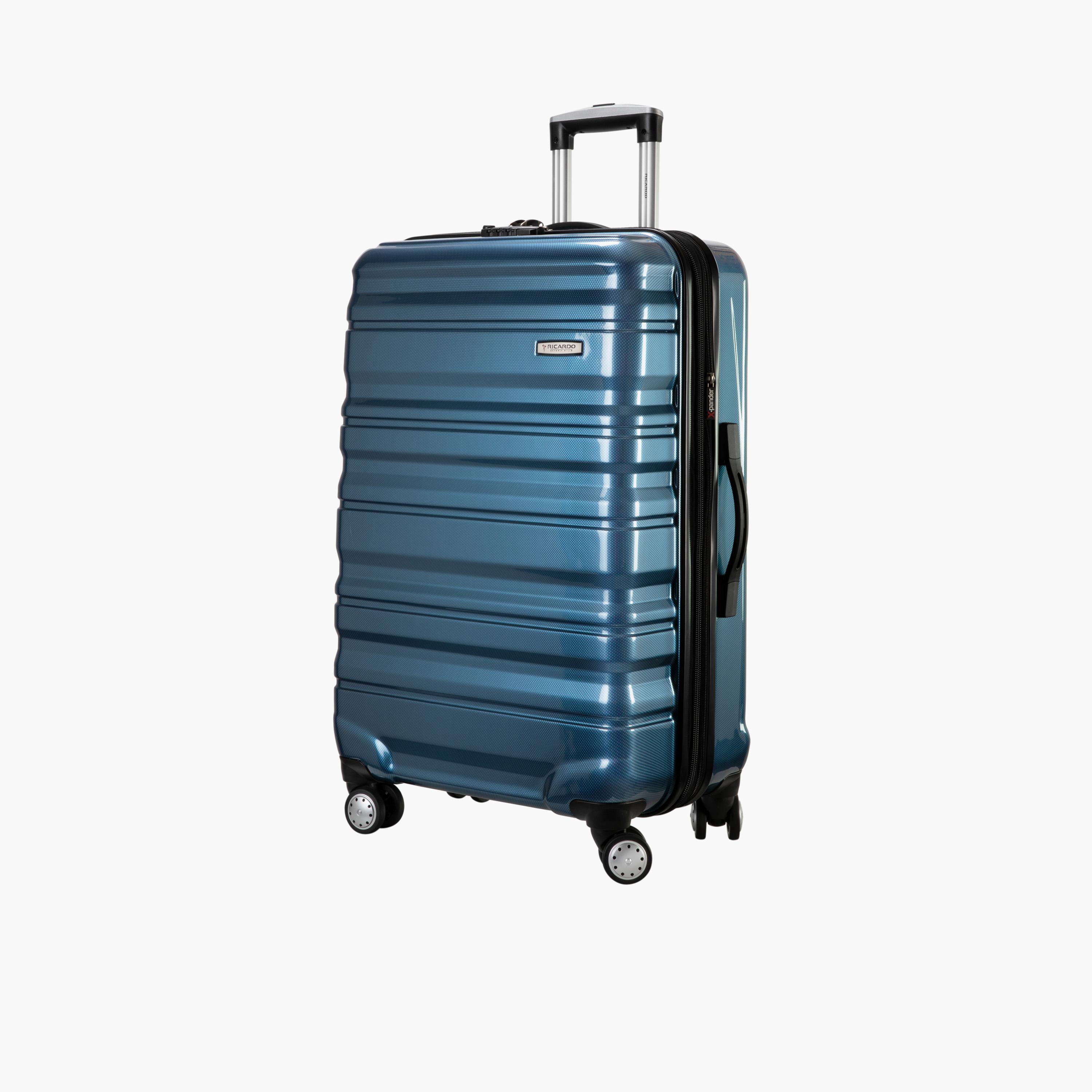 Ricardo Piedmont 66 CM Medium Check-in Polypropylene Hard Sided 4-Wheeler Spinner Trolley Bag with TSA Lock-travel-luggagesandbags-luggage-image-1