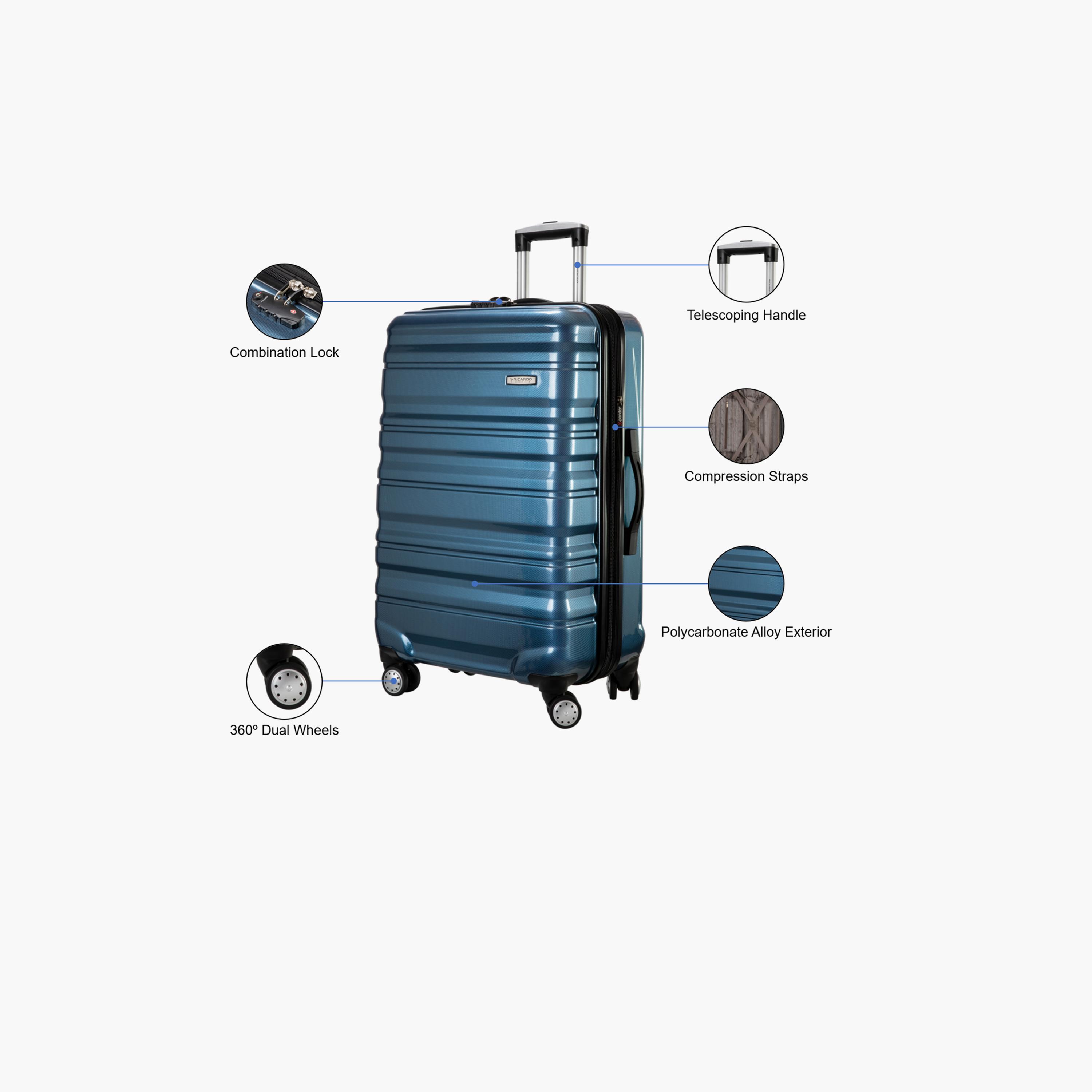 Ricardo Piedmont 66 CM Medium Check-in Polypropylene Hard Sided 4-Wheeler Spinner Trolley Bag with TSA Lock-travel-luggagesandbags-luggage-image-3