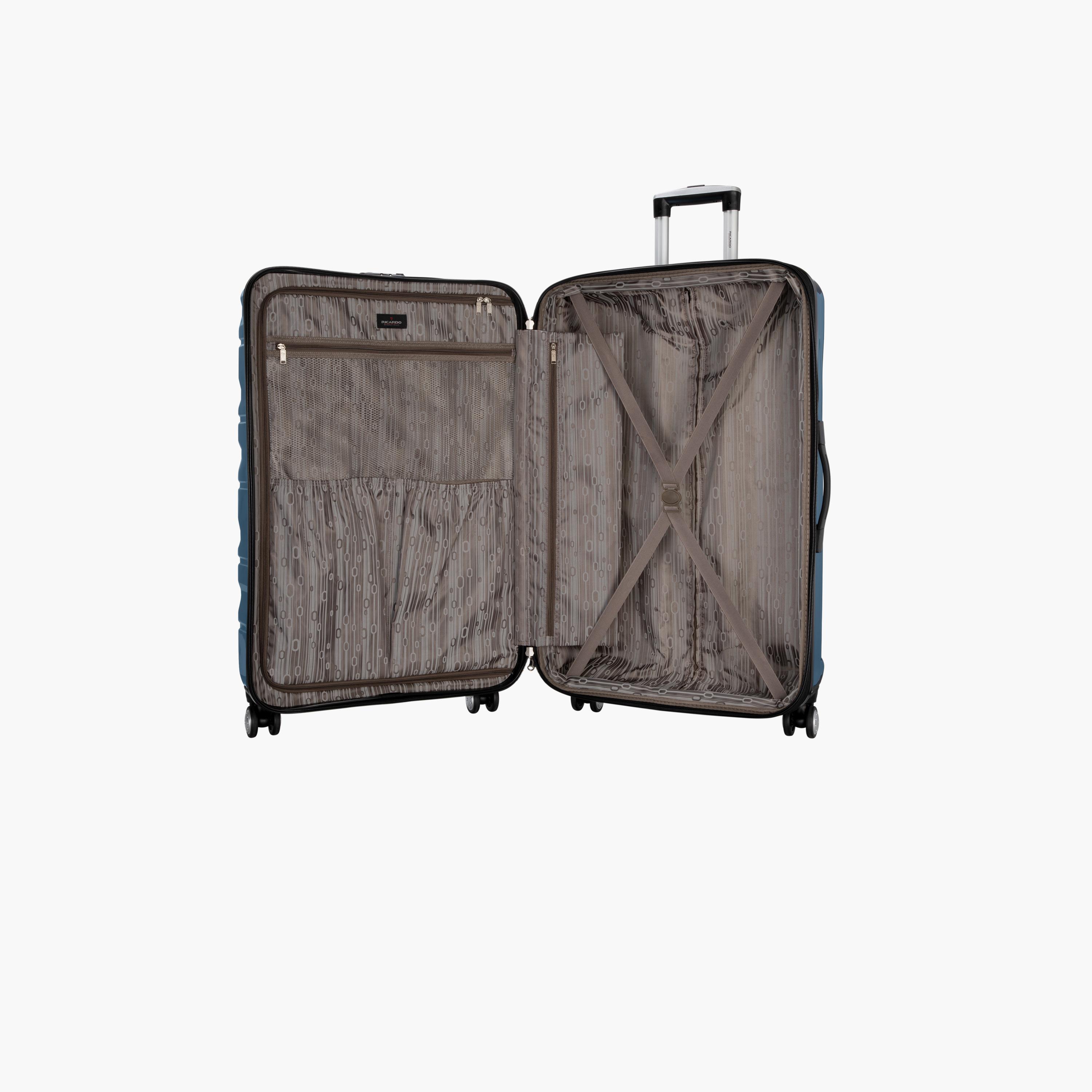 Ricardo Piedmont 76.2 CM Large Check-in Polypropylene Hard Sided 4-Wheeler Spinner Trolley Bag with TSA Lock-travel-luggagesandbags-luggage-image-6