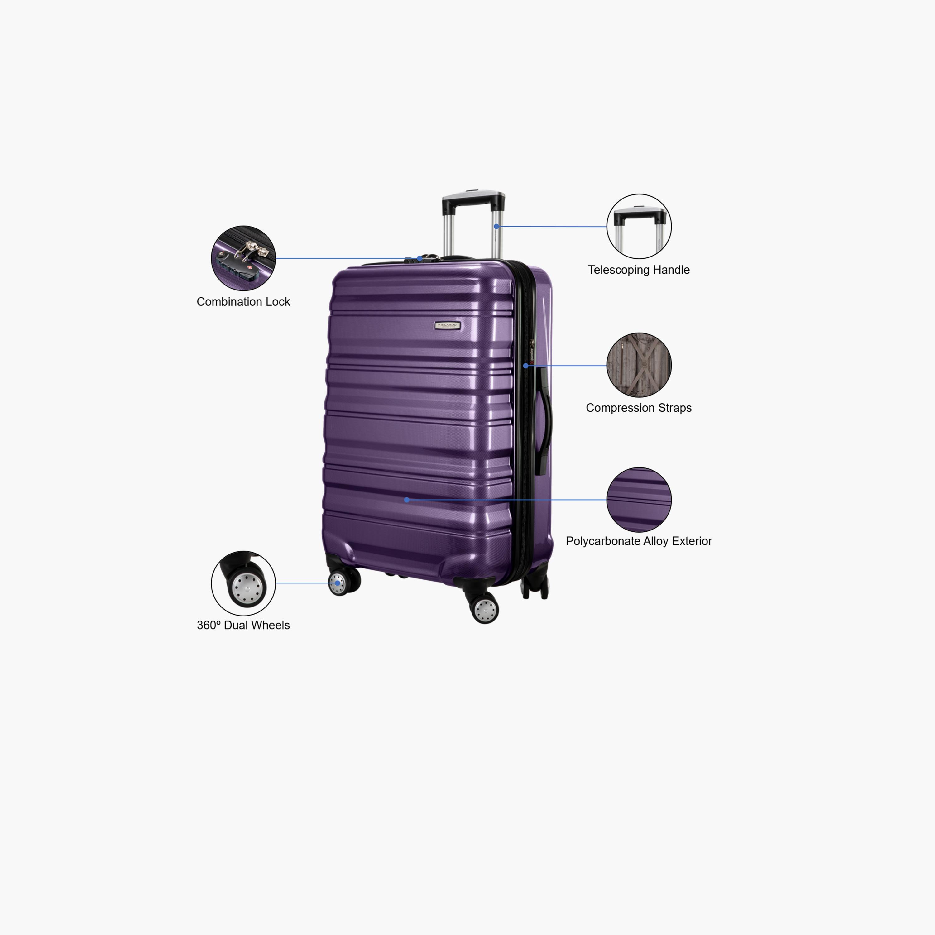 Ricardo Piedmont 66 CM Medium Check-in Polypropylene Hard Sided 4-Wheeler Spinner Trolley Bag with TSA Lock-travel-luggagesandbags-luggage-image-3