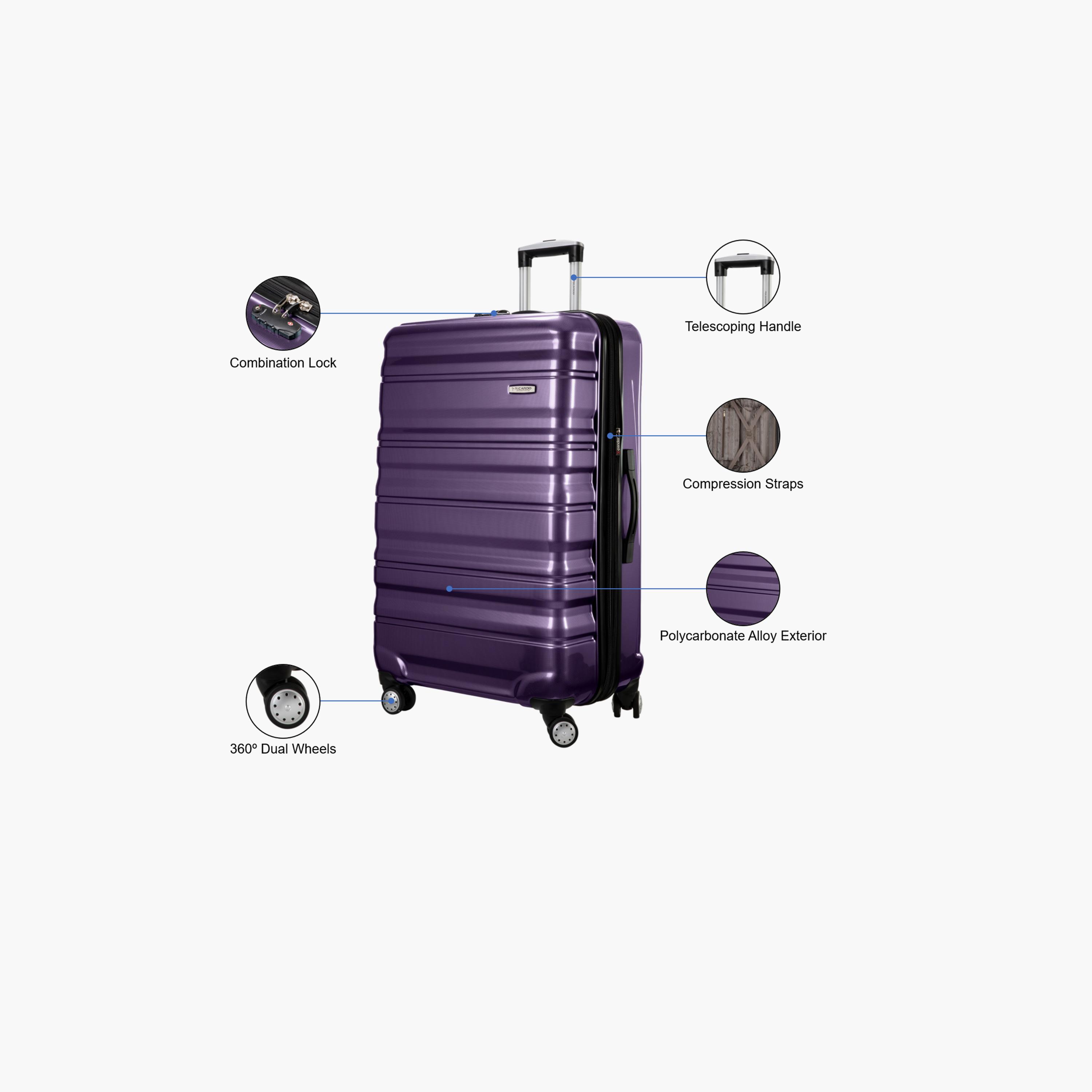 Ricardo Piedmont 76 CM Large Check-in Polypropylene Hard Sided 4-Wheeler Spinner Trolley Bag with TSA Lock-travel-luggagesandbags-luggage-image-3