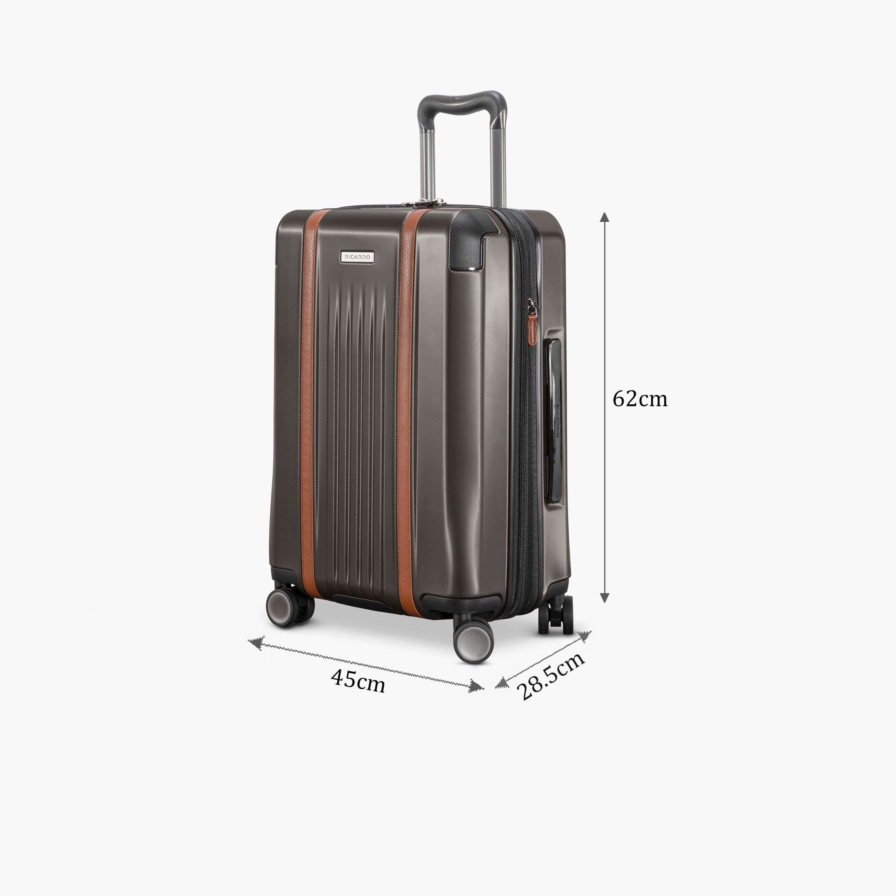 Ricardo Montecito 62 CM Medium Check-in Polypropylene Hard Sided 4-Wheeler Spinner Trolley Bag with TSA Lock-travel-luggagesandbags-luggage-image-2