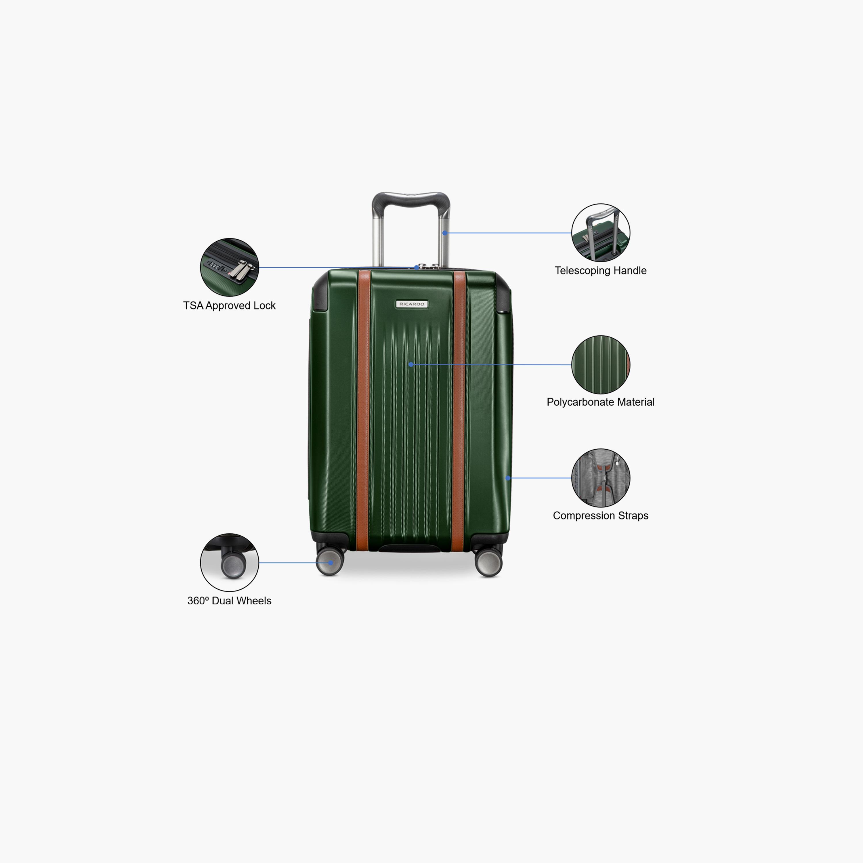 Ricardo Montecito 62 CM Medium Check-in Polypropylene Hard Sided 4-Wheeler Spinner Trolley Bag with TSA Lock-travel-luggagesandbags-luggage-image-3