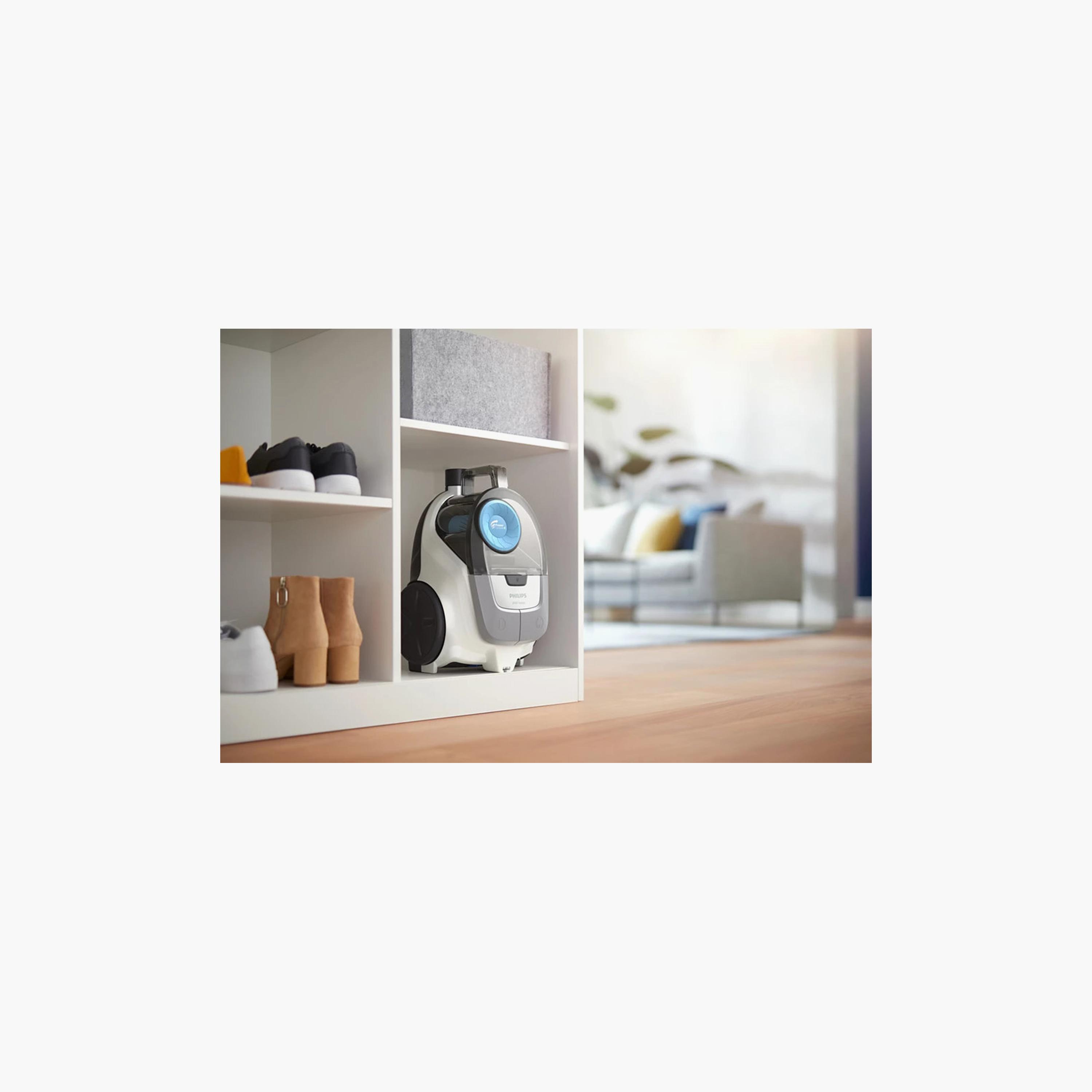 Philips 2000 Series Bagless Vacuum Cleaner 1800W - Arctic White and Sky Blue | XB2023/61-household-appliances-homeappliances-vacuumcleaners-image-5