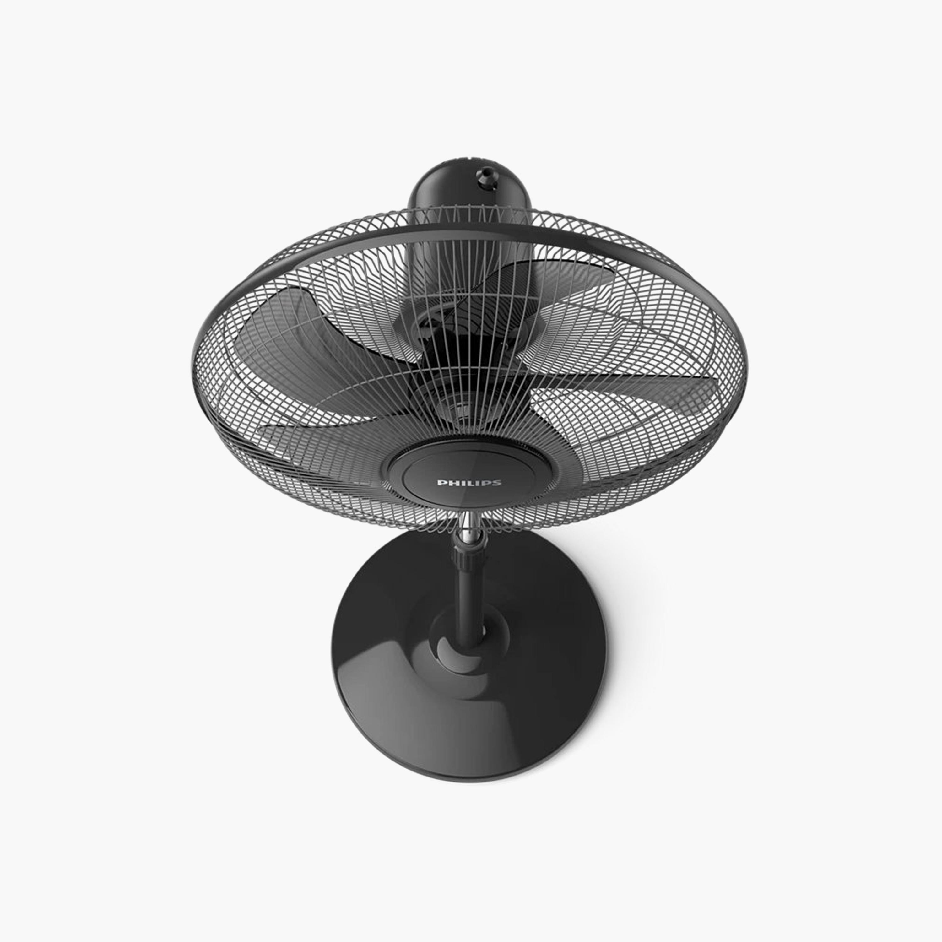 مروحة قاعدة من سلسلة فيليبس 600، 45 واط - أسود | ACP620/01-household-appliances-homeappliances-fans-image-3