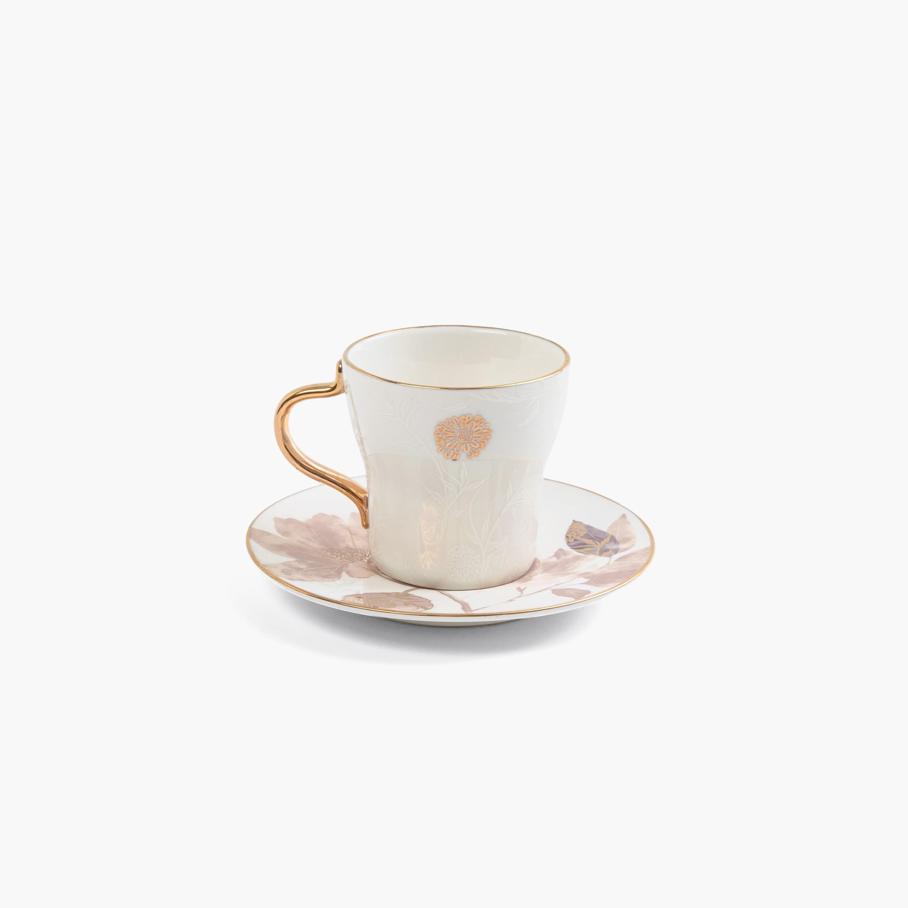 طقم فناجين قهوة بورسلين بنمط أزهار-household-dining-teaandcoffee-teaandcoffeesets-image-7