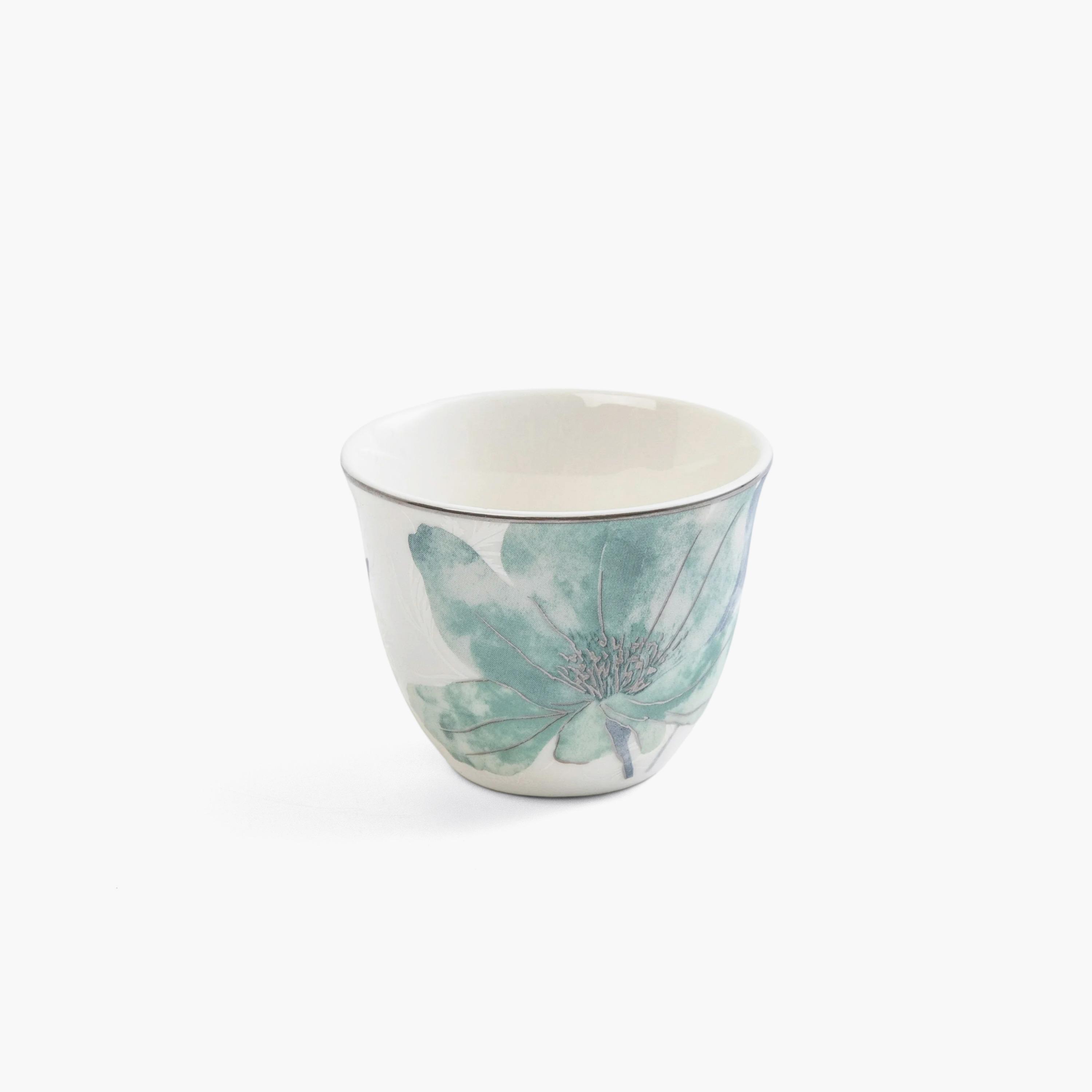 Floral Pattern Arabic 12 Pcs Coffee Cups-household-dining-teaandcoffee-teaandcoffeesets-image-3