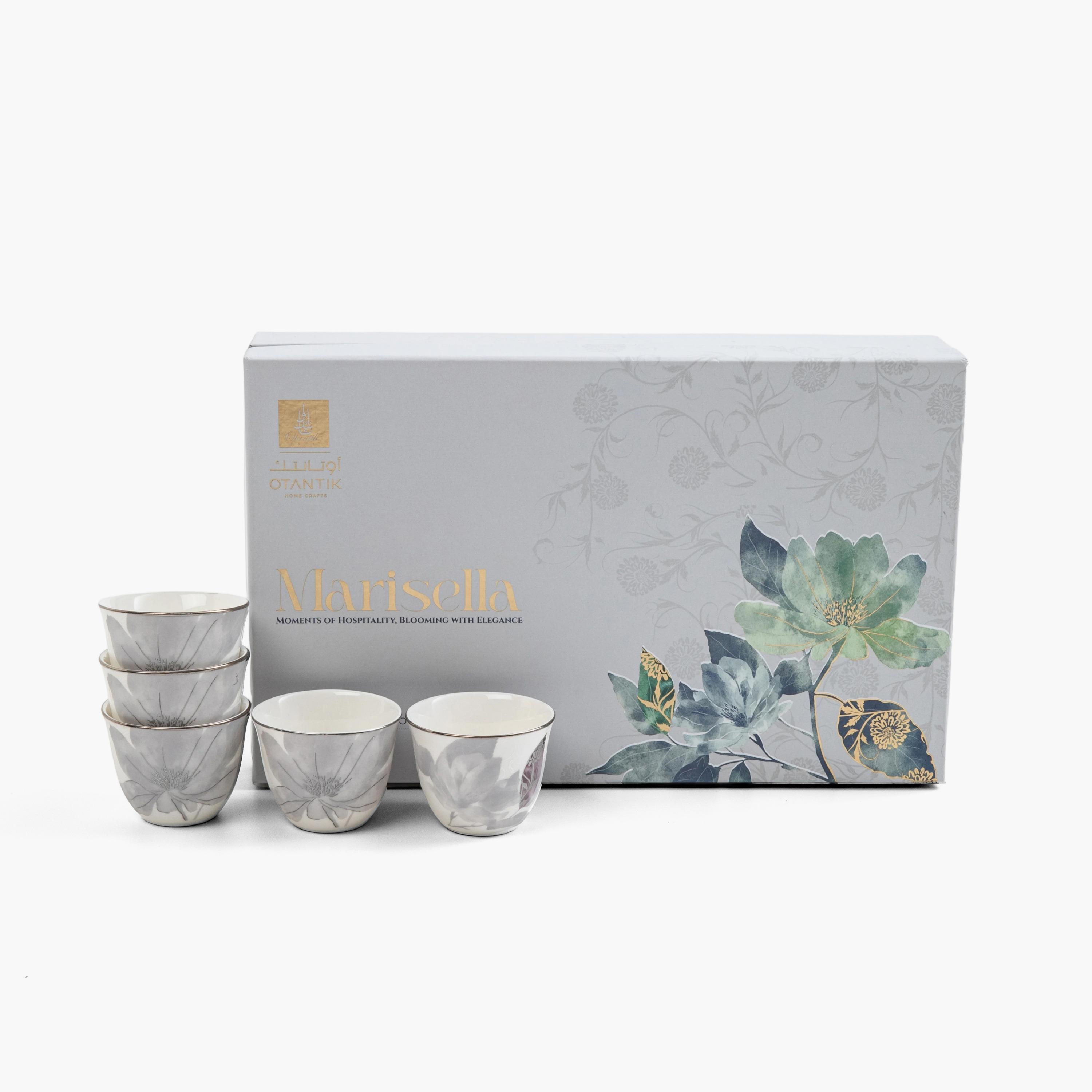 Floral Pattern Arabic 12 Pcs Coffee Cups-household-dining-teaandcoffee-teaandcoffeesets-image-7