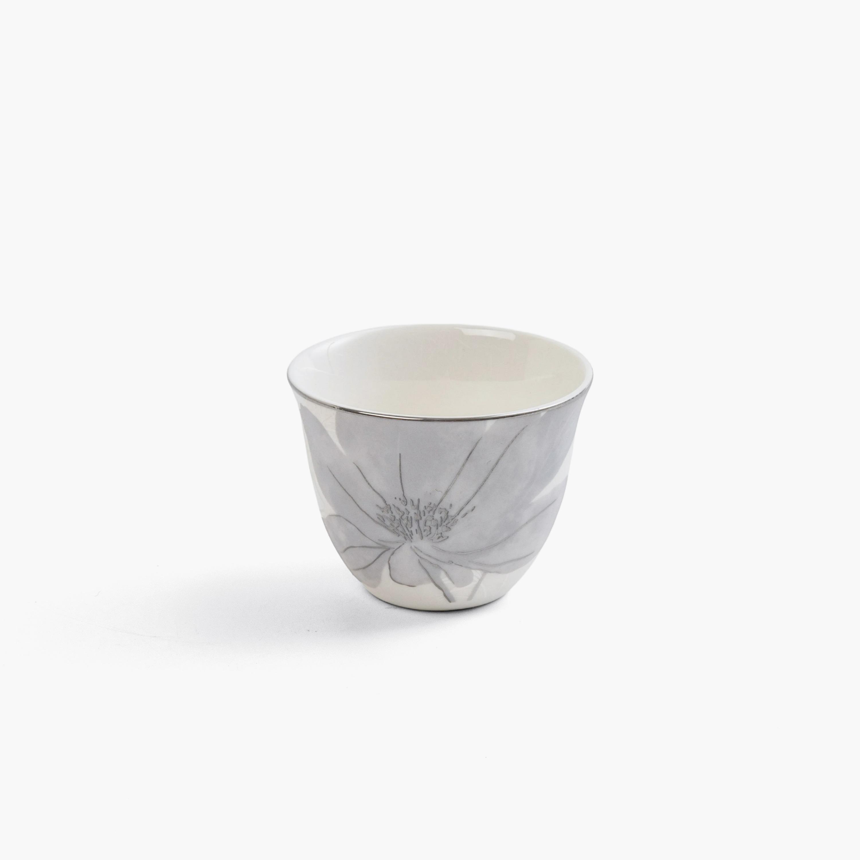 Floral Arabic 7 Pcs Coffee Cup Set-household-dining-teaandcoffee-teaandcoffeesets-image-3