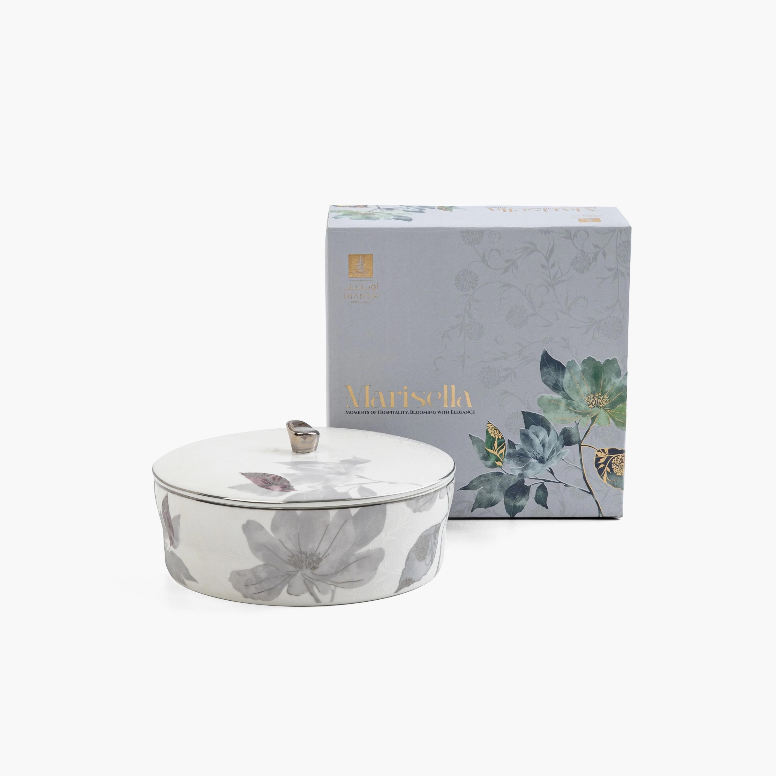 Floral Ceramic Date Bowl-household-dining-dinnerware-bowls-image-3