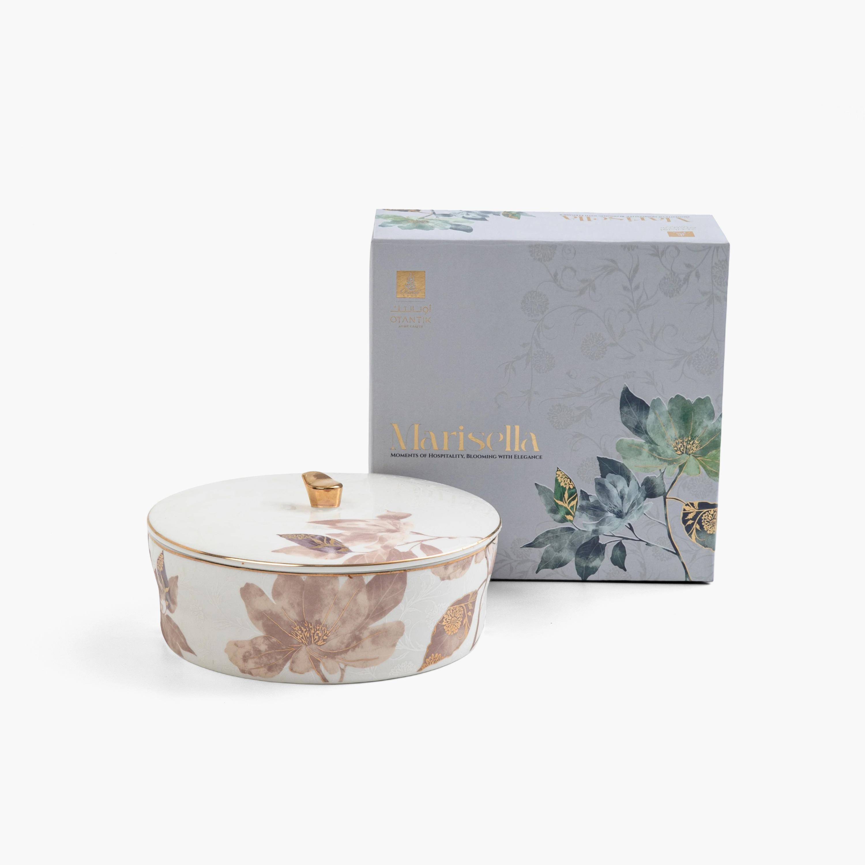 Floral Ceramic Date Bowl-household-dining-dinnerware-bowls-image-5