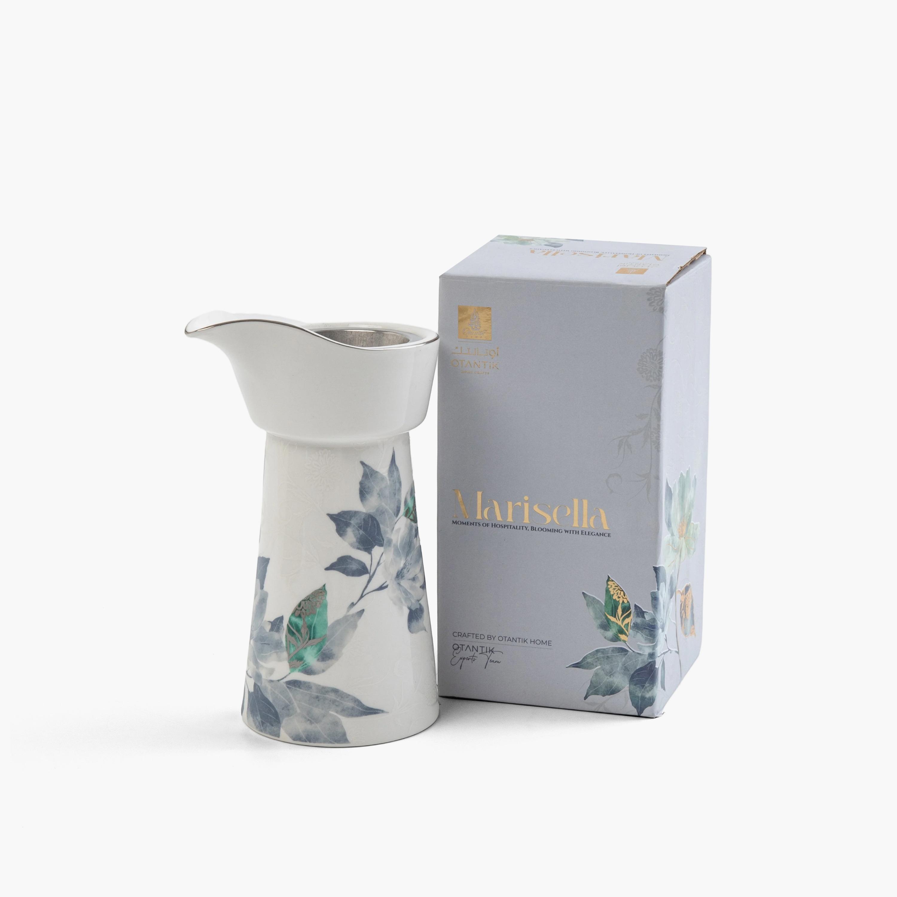 Floral Porcelain Incense Burner-household-dining-shopbysolutions-ashtrays-image-1