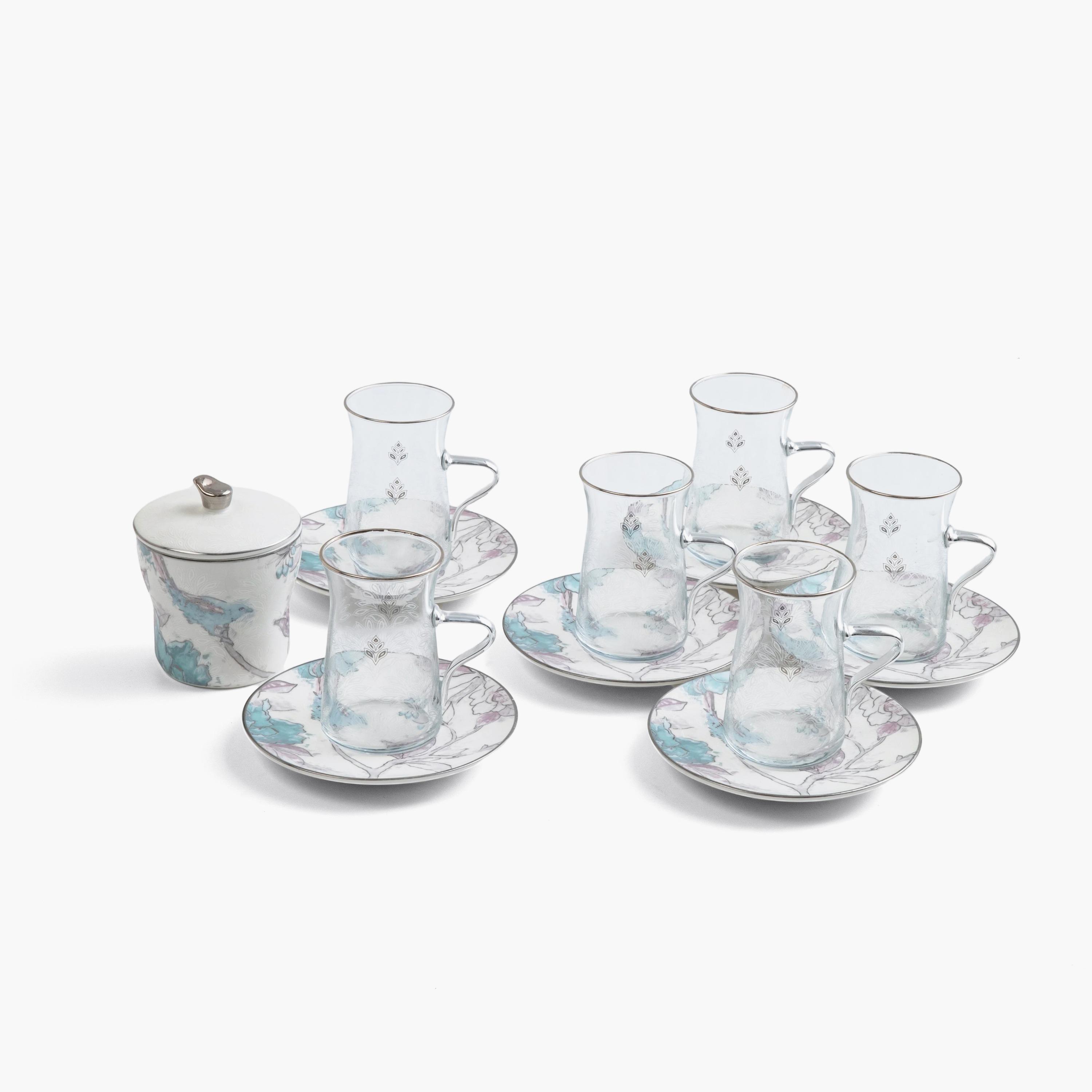 Floral Tea Set 13 Pieces-household-dining-teaandcoffee-teaandcoffeesets-image-5