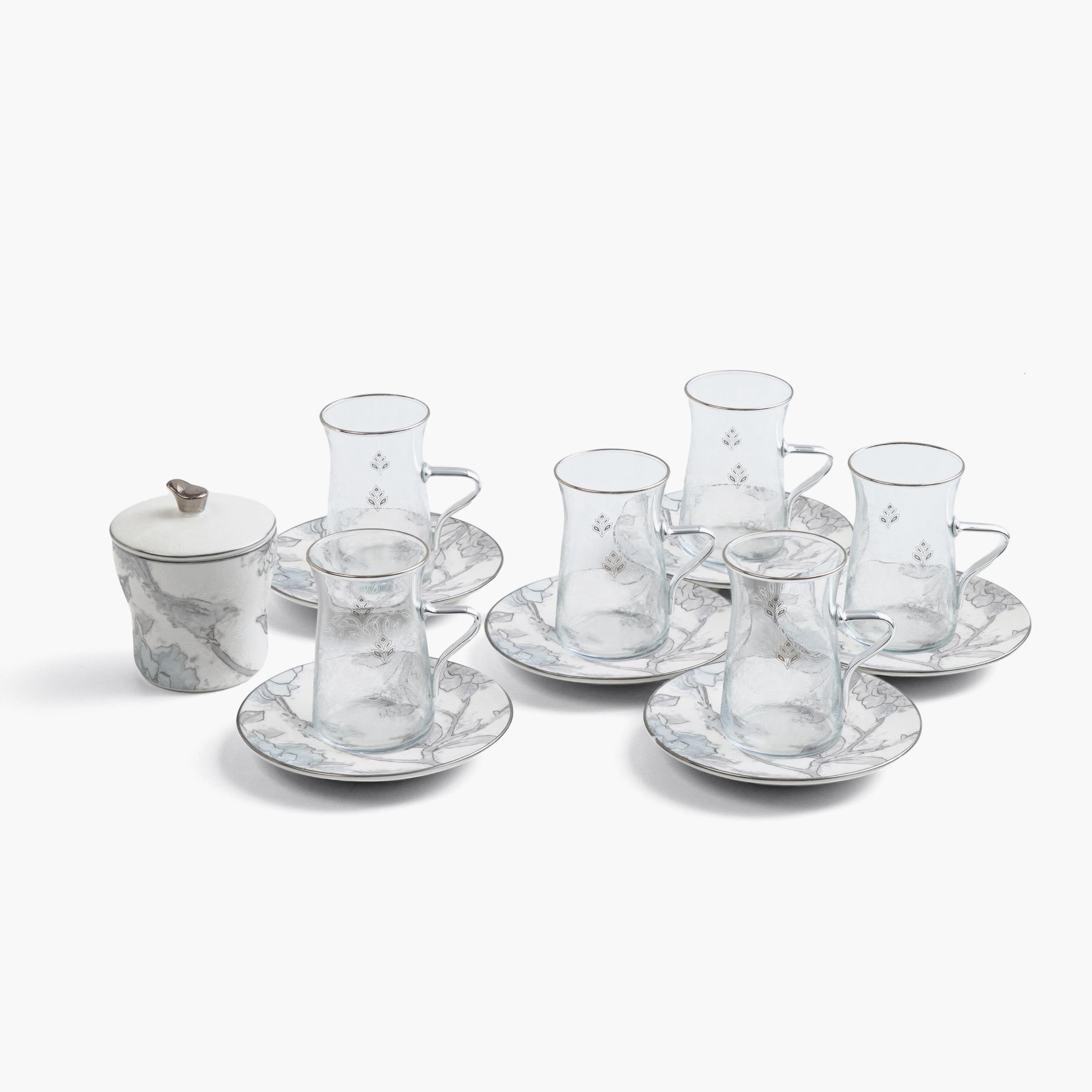 Floral Tea Set 13 Pieces-household-dining-teaandcoffee-teaandcoffeesets-image-5