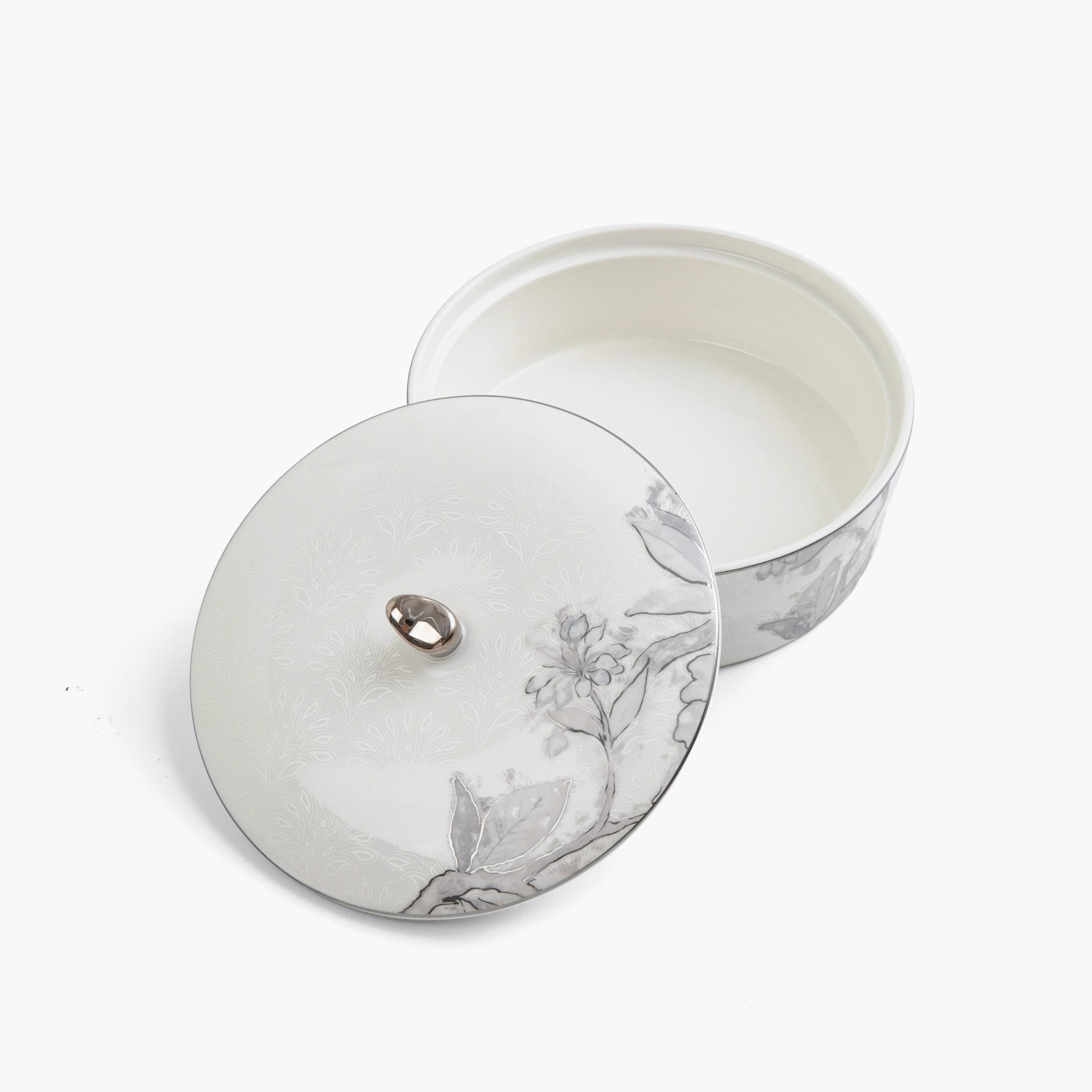 وعاء تمر خزامى مزخرف بالزهور-household-dining-dinnerware-bowls-image-6