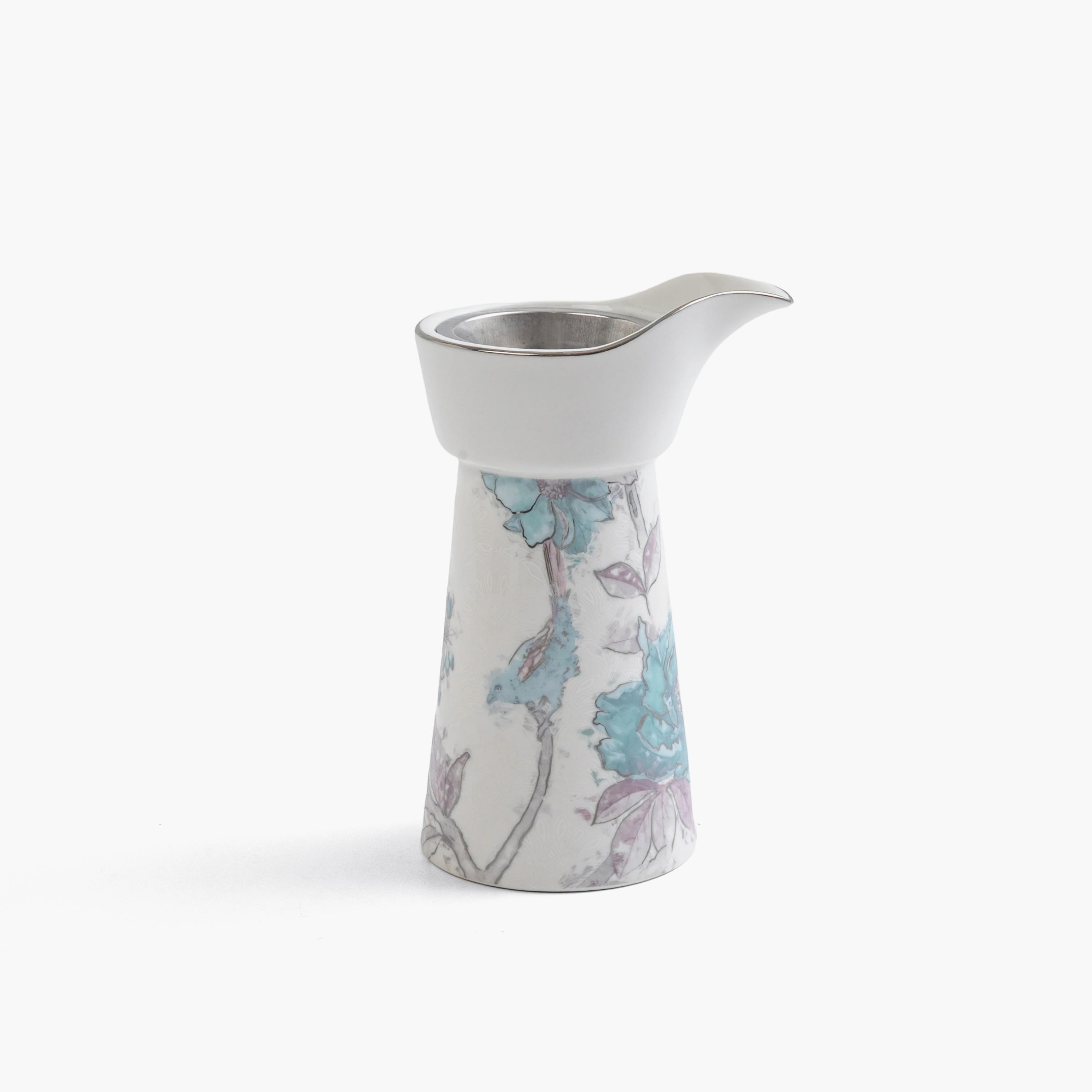 مبخرة خزفية مزخرفة بالزهور-household-dining-shopbysolutions-ashtrays-image-2