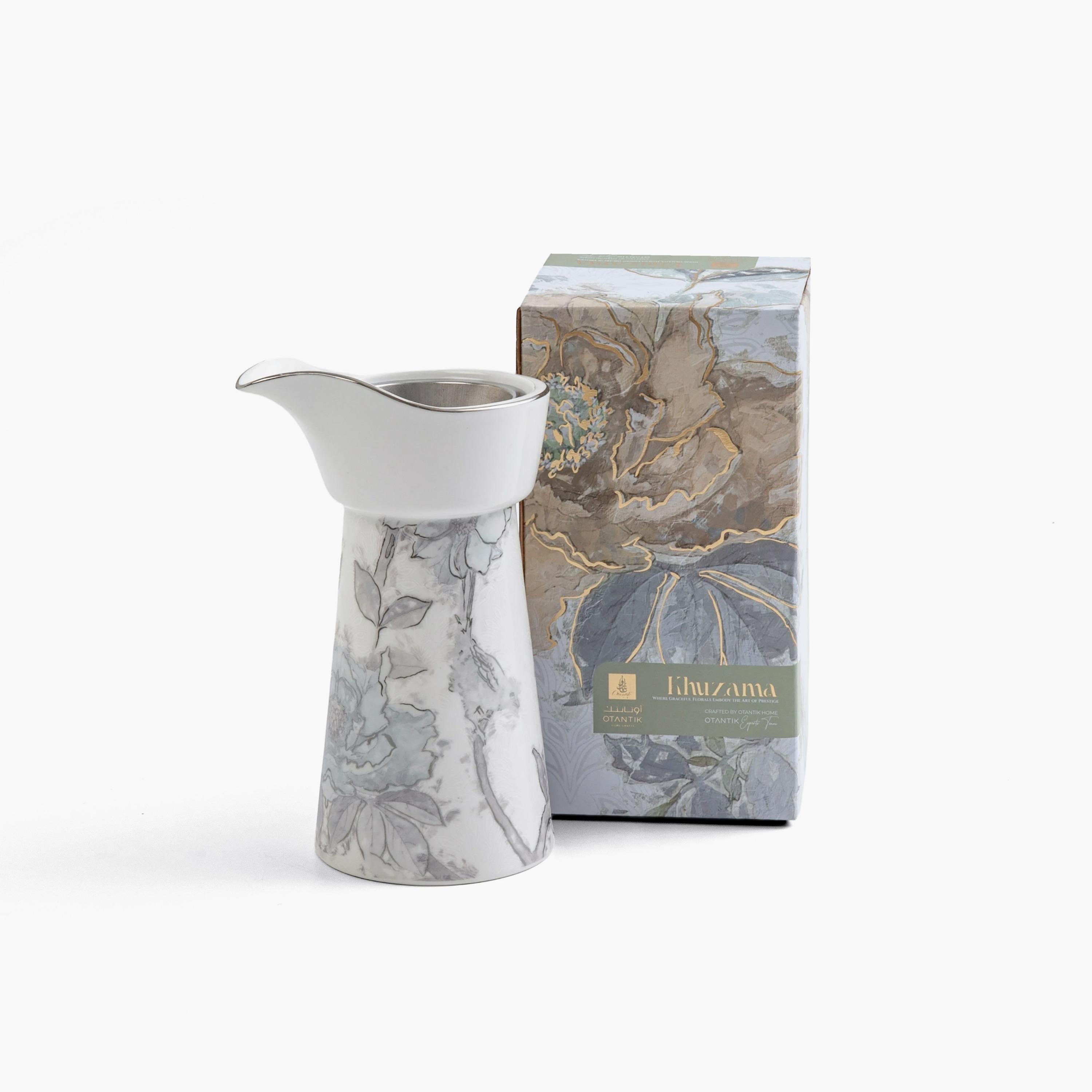 مبخرة خزفية مزخرفة بالزهور-household-dining-shopbysolutions-ashtrays-image-3