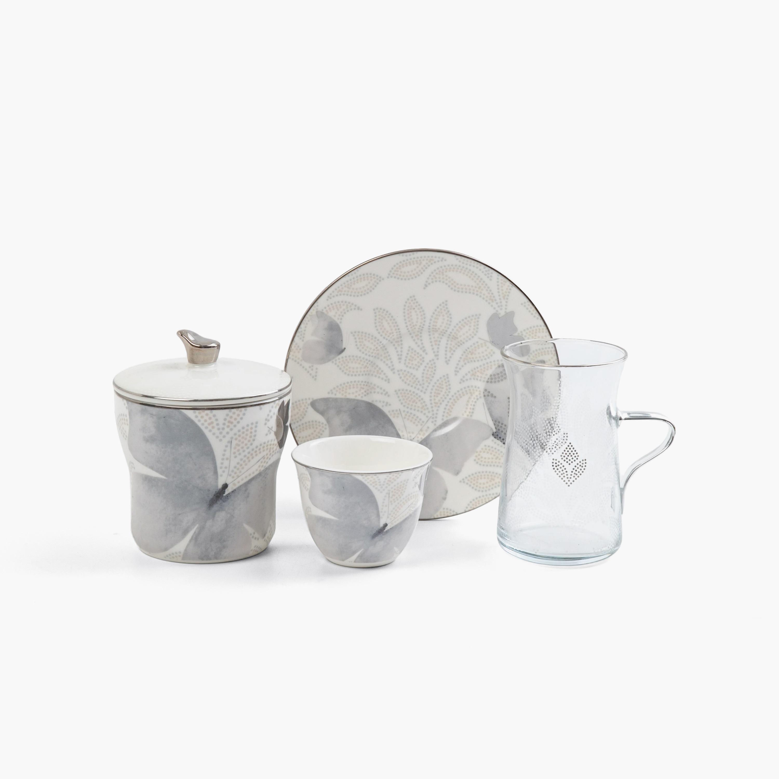 طقم شاي وقهوة فيلورا 19 قطعة-household-dining-teaandcoffee-teaandcoffeesets-image-2