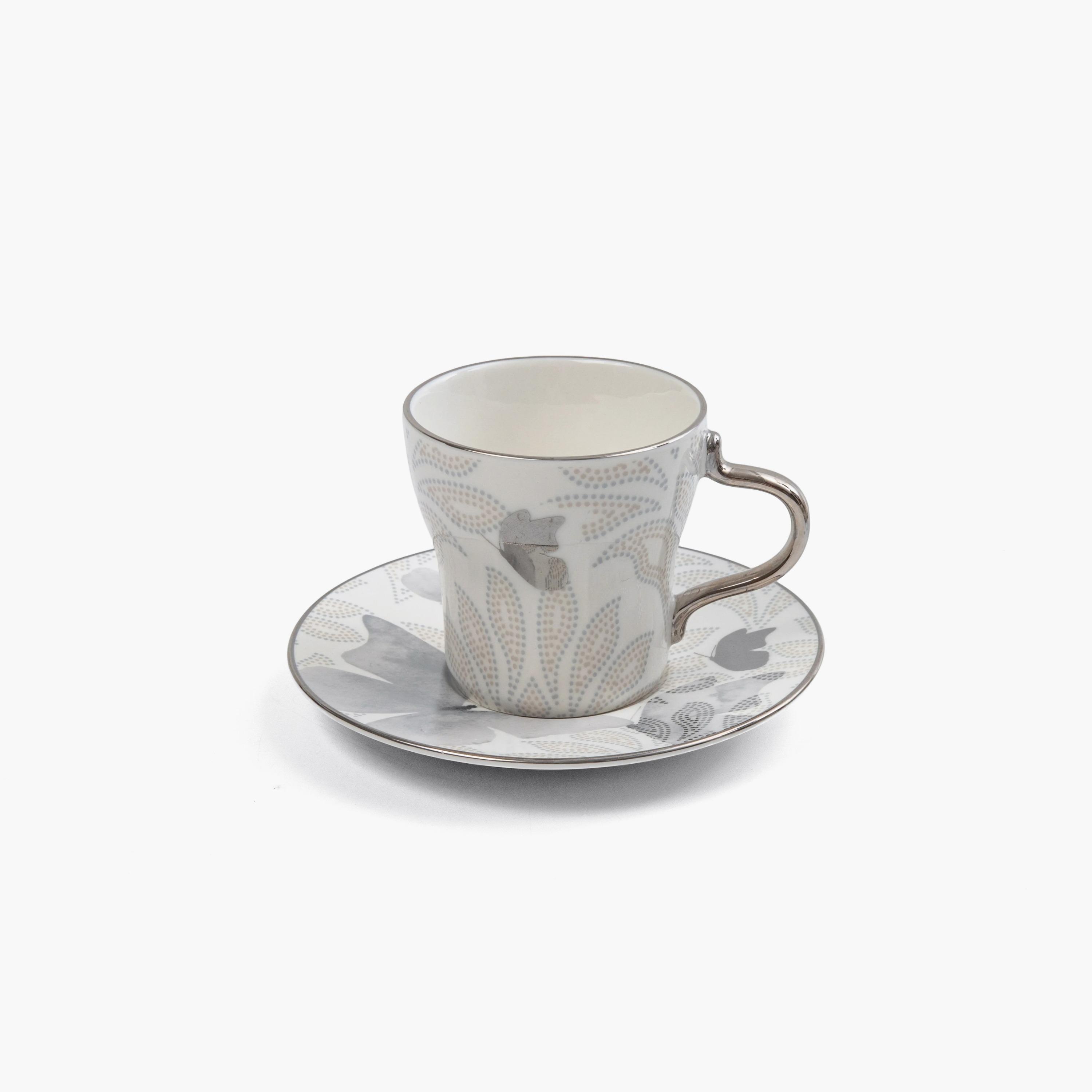 Butterfly Design Porcelain Coffee Cup Set-household-dining-teaandcoffee-teaandcoffeesets-image-3
