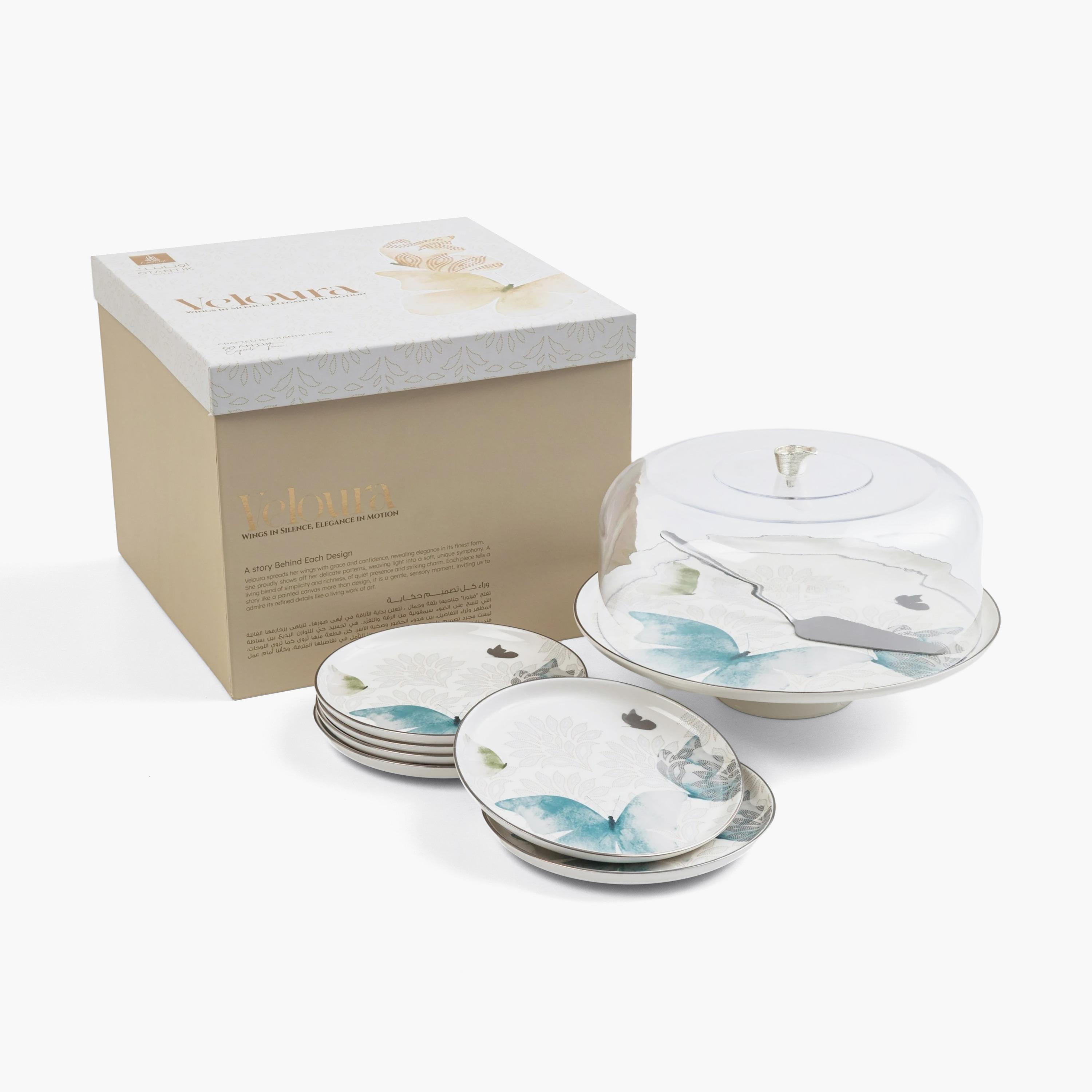 Butterfly Cake Serving Set-household-dining-serveware-cakestands-image-1