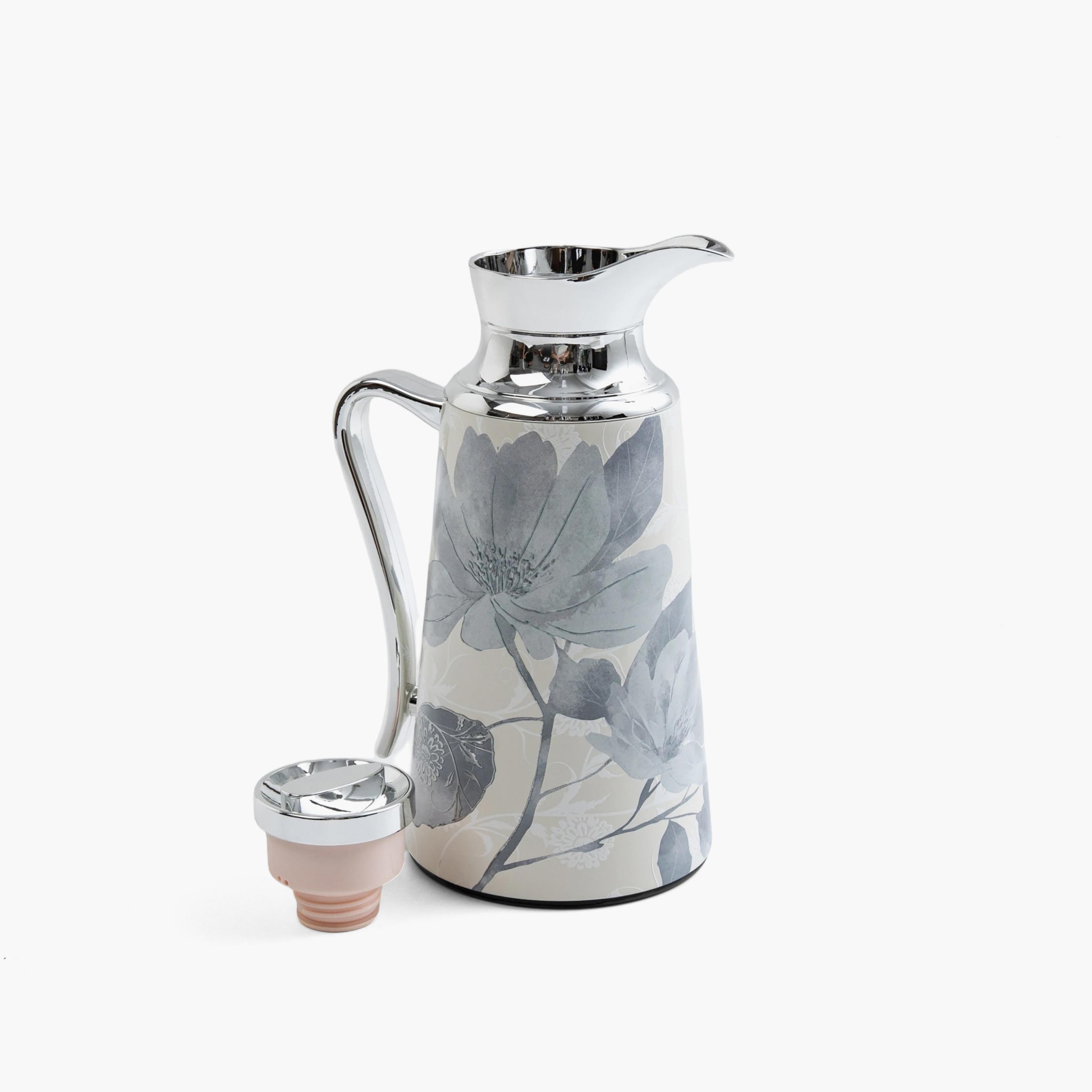 إبريق حراري معزول بنقوش زهور-household-dining-teaandcoffee-vacuumflaskscoffeeandteapots-image-4