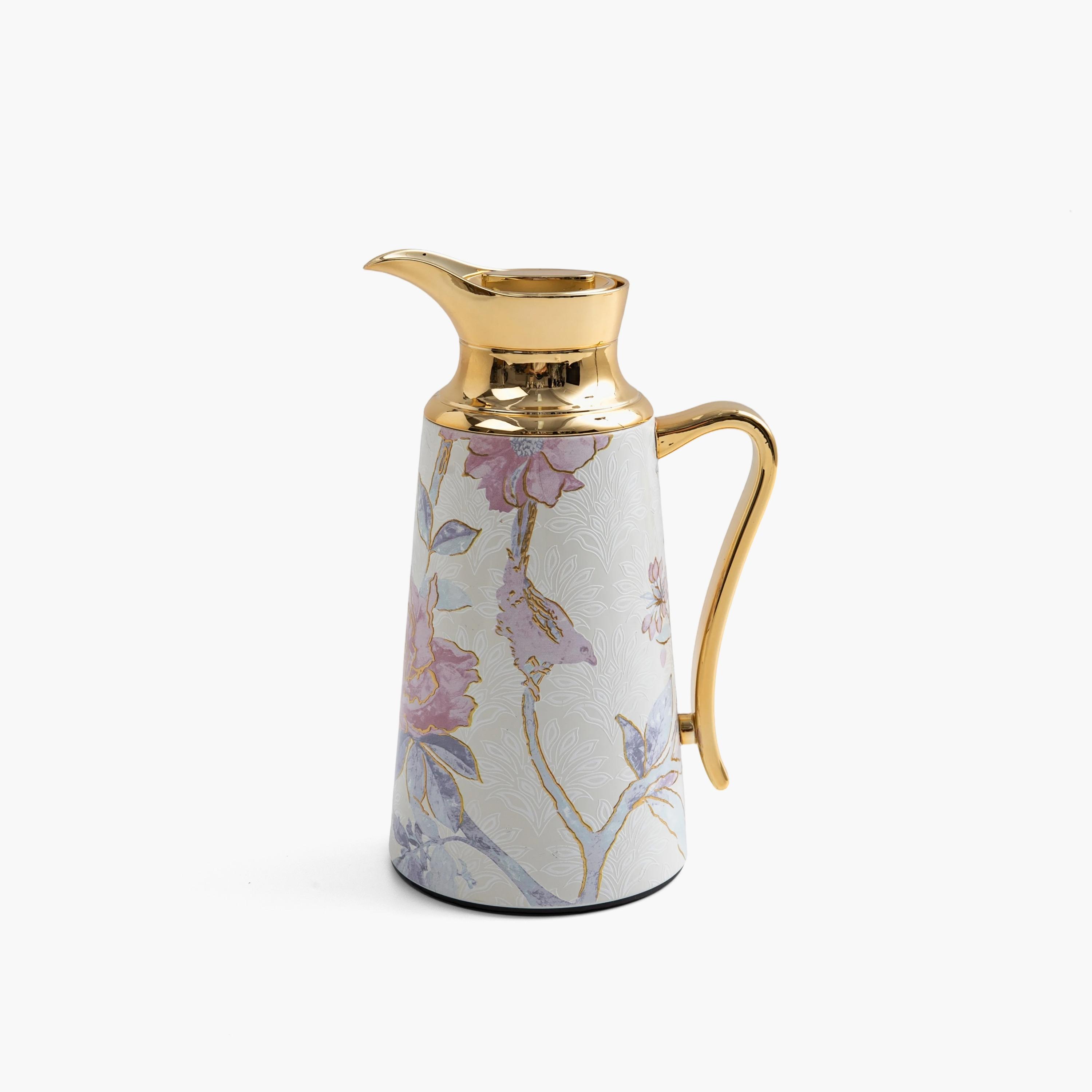 Floral Vacuum Flask-household-dining-teaandcoffee-vacuumflaskscoffeeandteapots-image-2