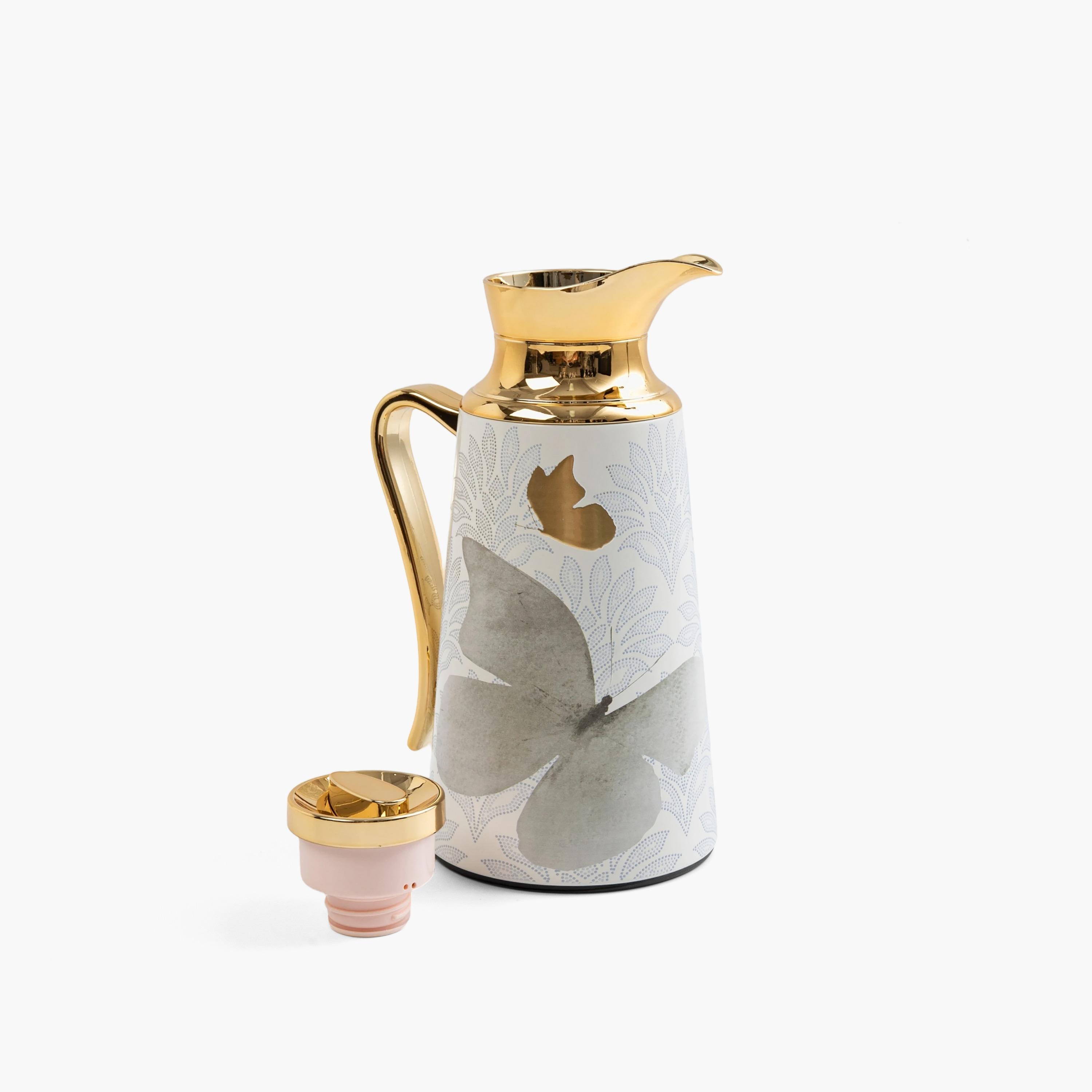 إبريق حافظ للحرارة بنمط فراشة-household-dining-teaandcoffee-vacuumflaskscoffeeandteapots-image-2