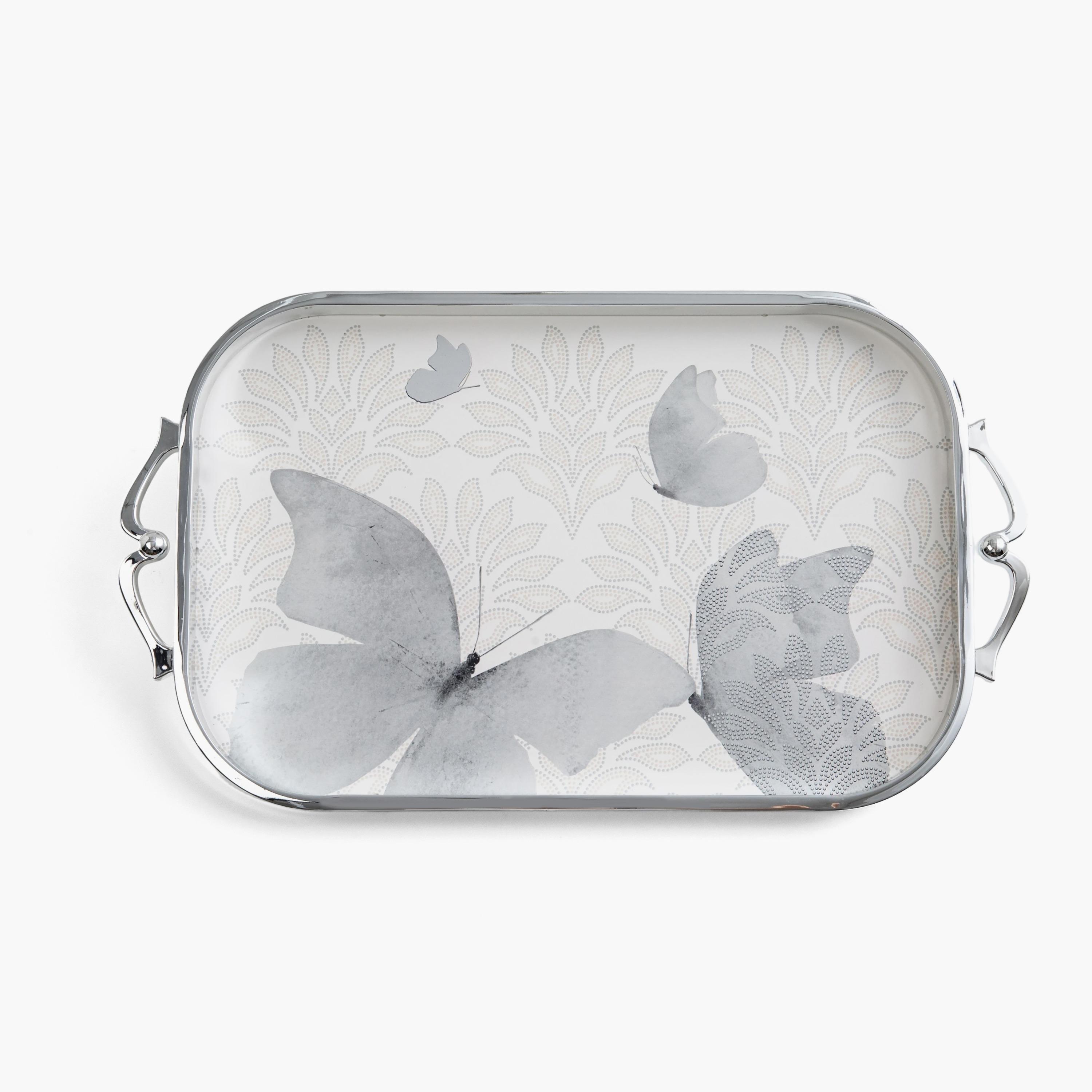Butterfly Pattern Serving Tray-household-dining-serveware-servingtrays-image-1