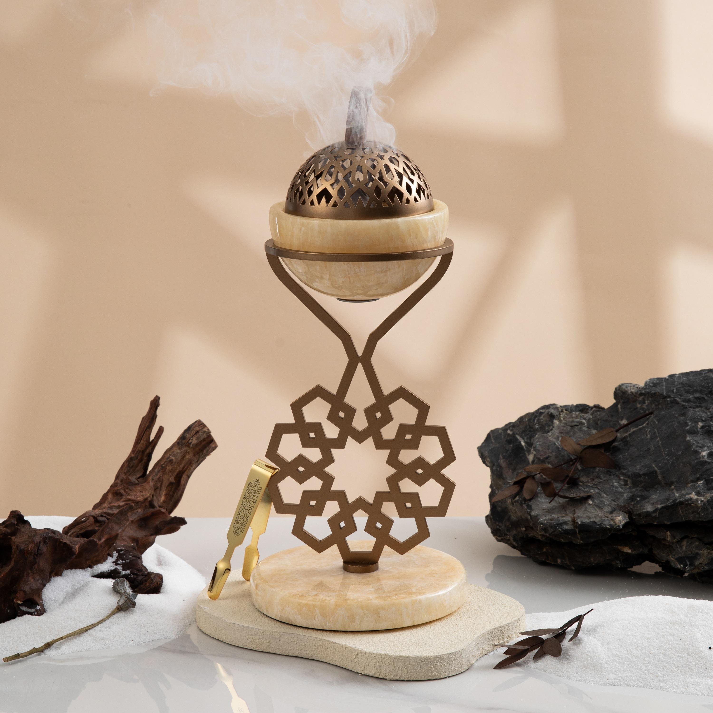 Elegant Geometric Incense Burner-household-dining-shopbysolutions-ashtrays-image-1