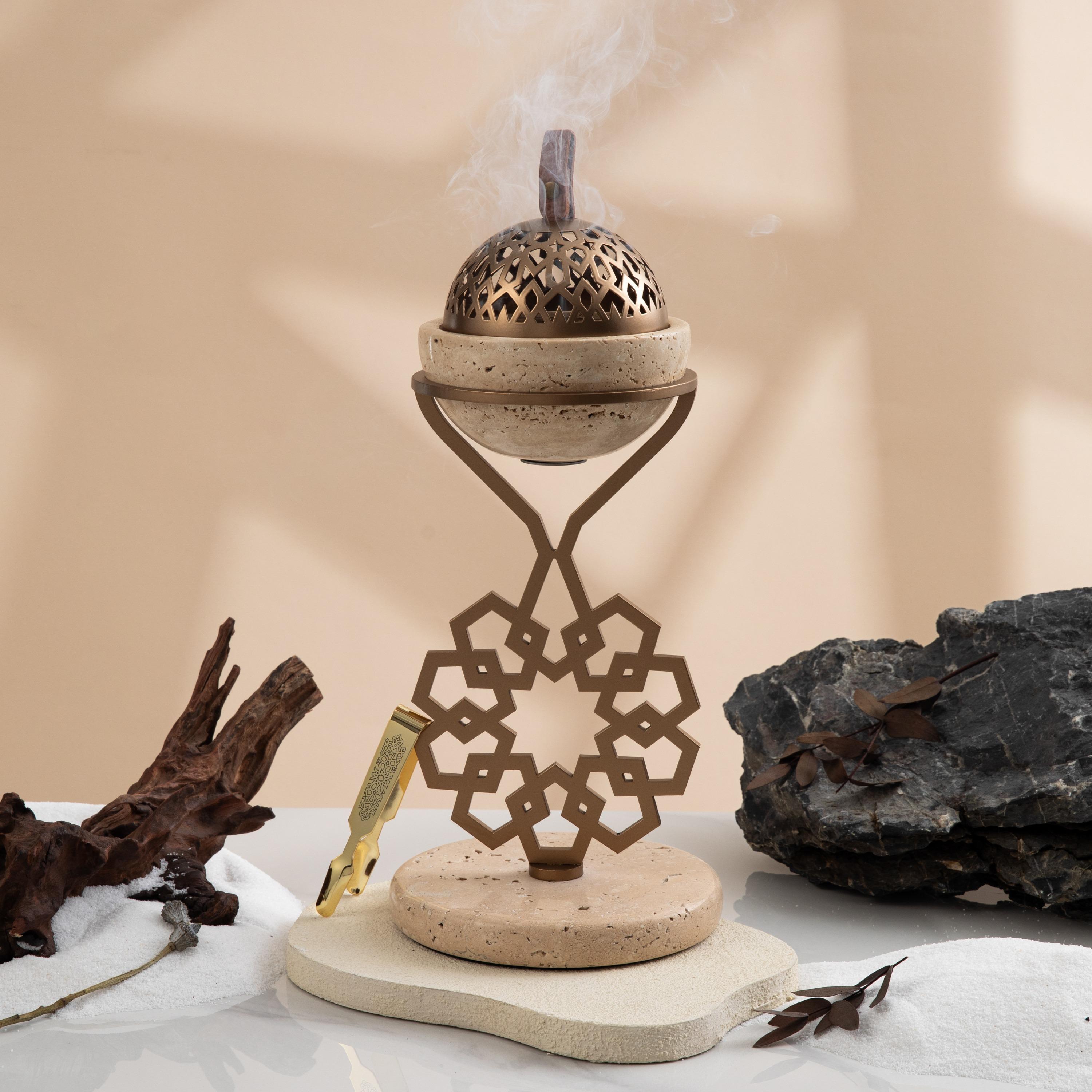 Elegant Geometric Incense Burner-household-dining-shopbysolutions-ashtrays-image-3
