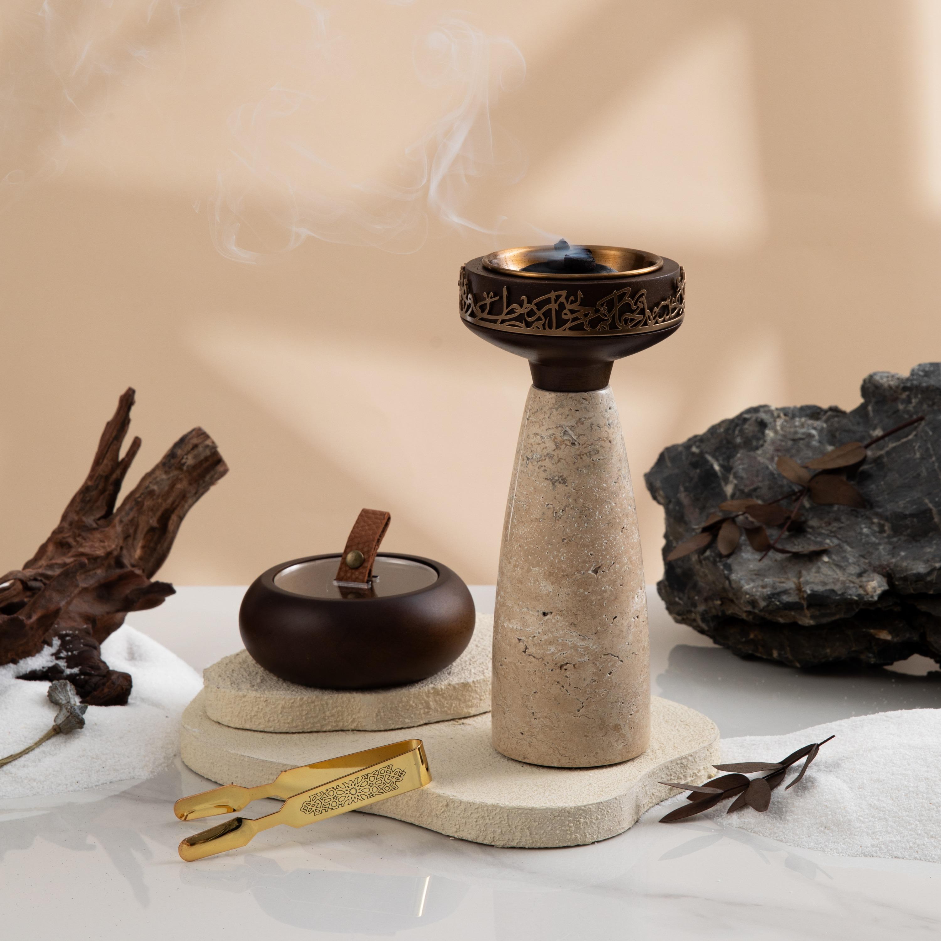Elegant Marble Incense Burner Set-household-dining-shopbysolutions-ashtrays-image-13