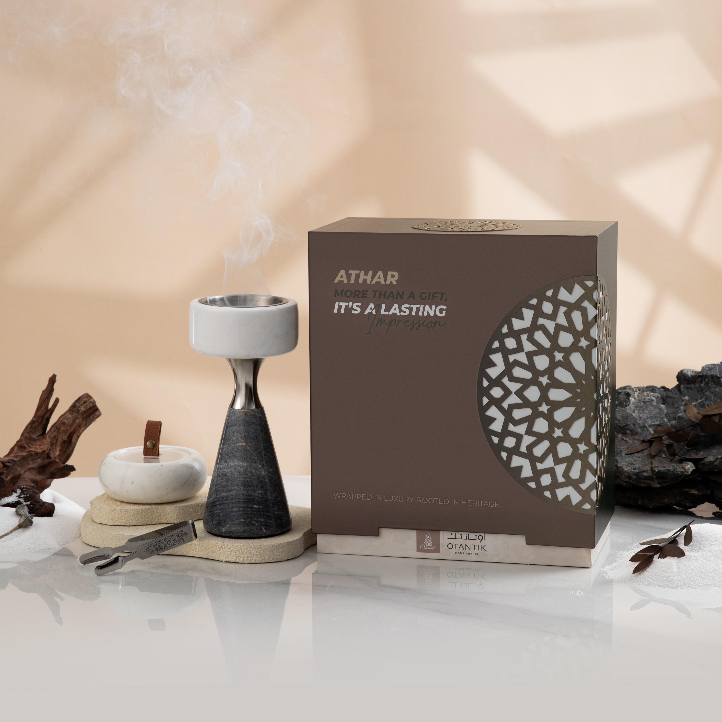 Elegant Marble Incense Burner Set-household-dining-shopbysolutions-ashtrays-image-16