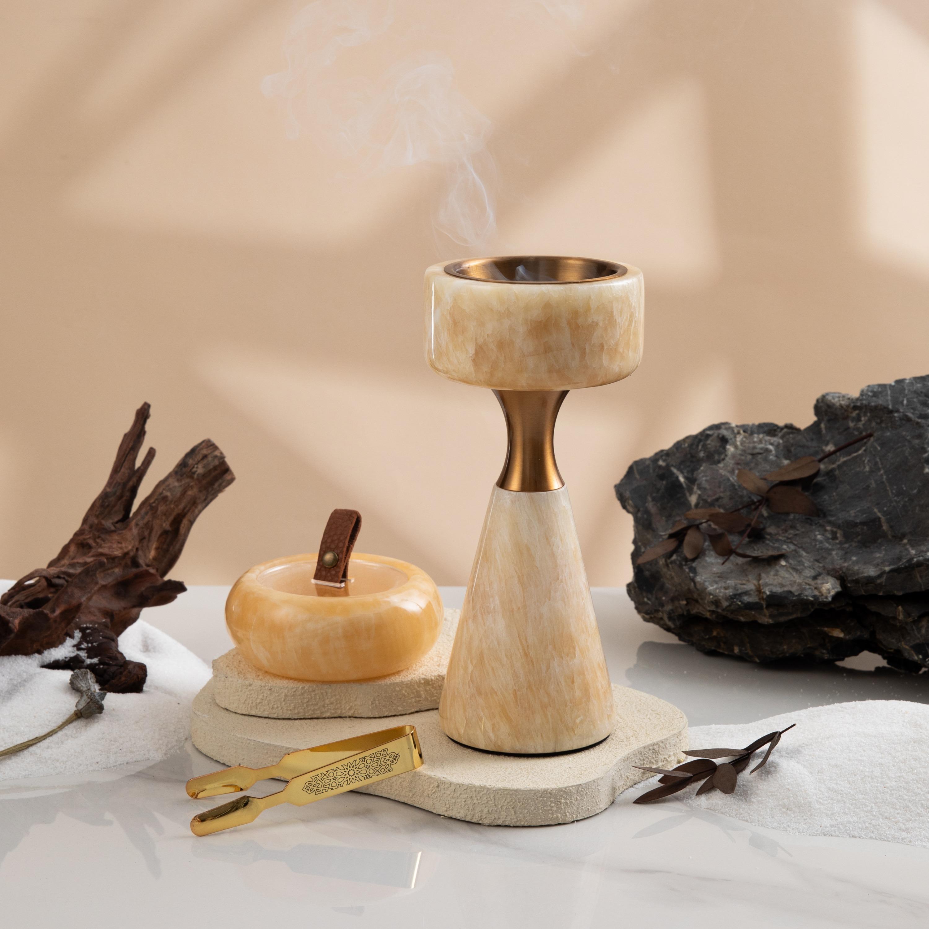 Elegant Marble Incense Burner Set-household-dining-shopbysolutions-ashtrays-image-17