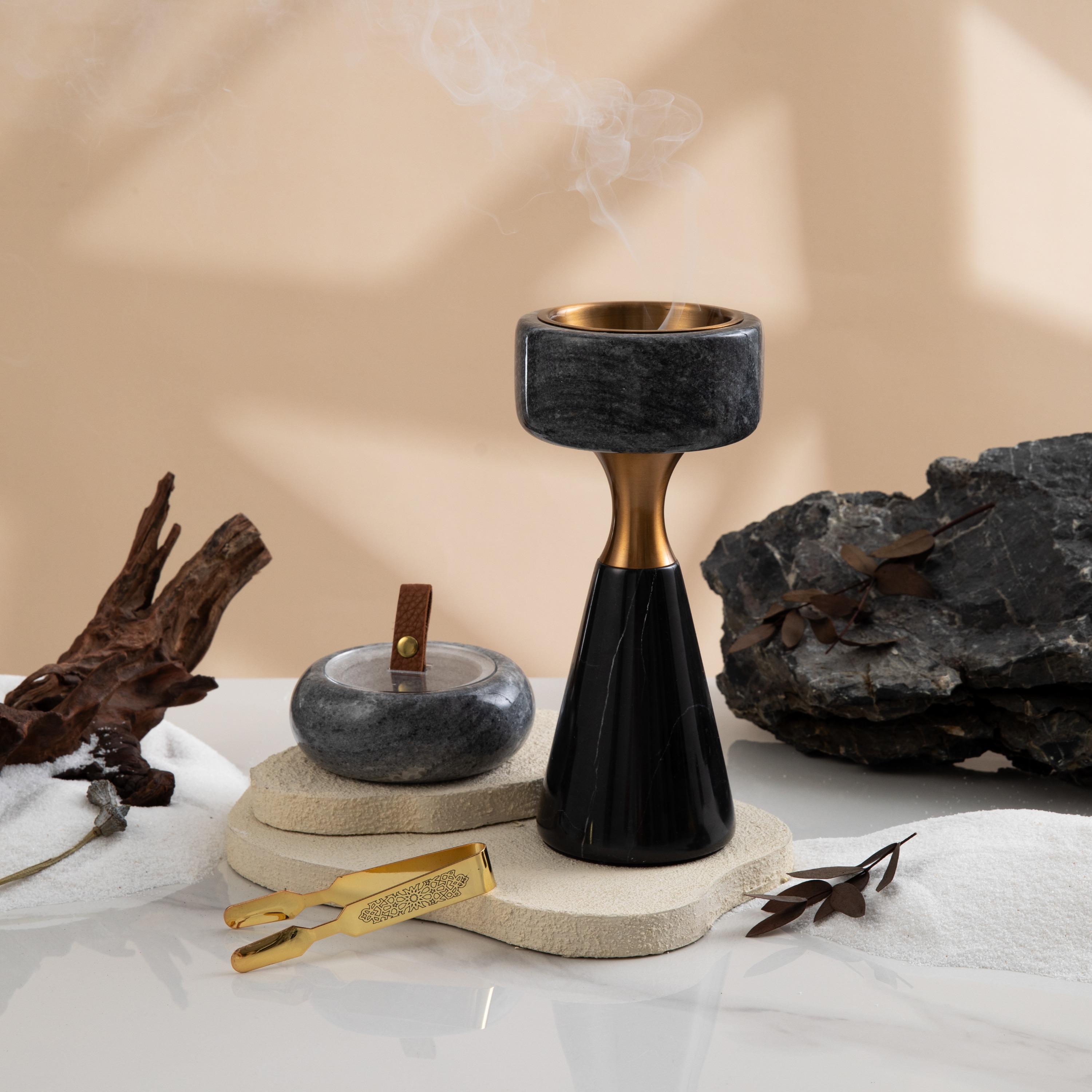 Elegant Marble Incense Burner Set-household-dining-shopbysolutions-ashtrays-image-11